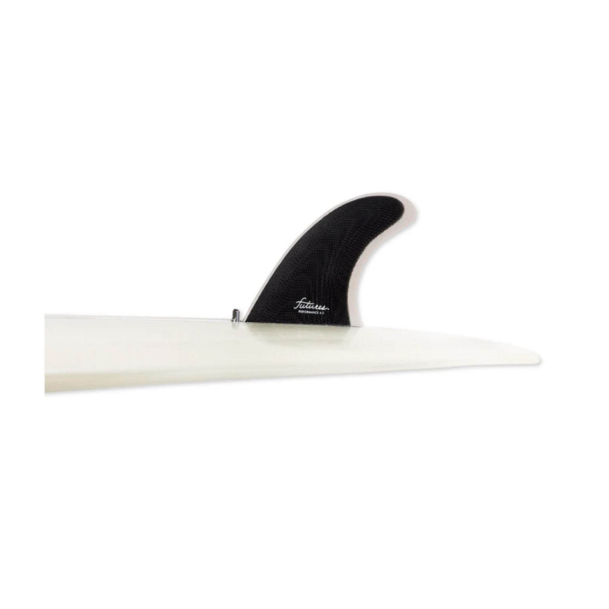 FUTURES Single Fin Performance Fiberglas US 4.5 Black