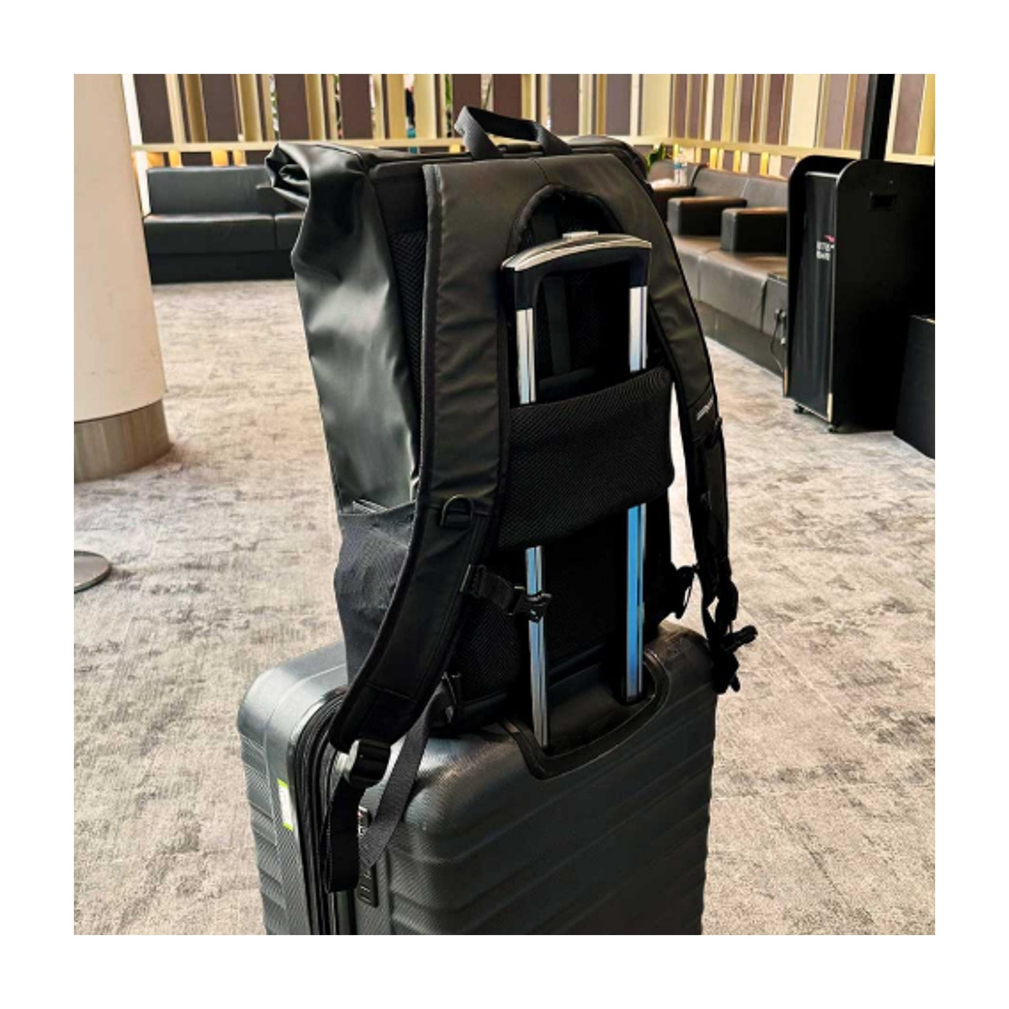 OverBoard wasserdichter URBAN Rucksack 20 Black
