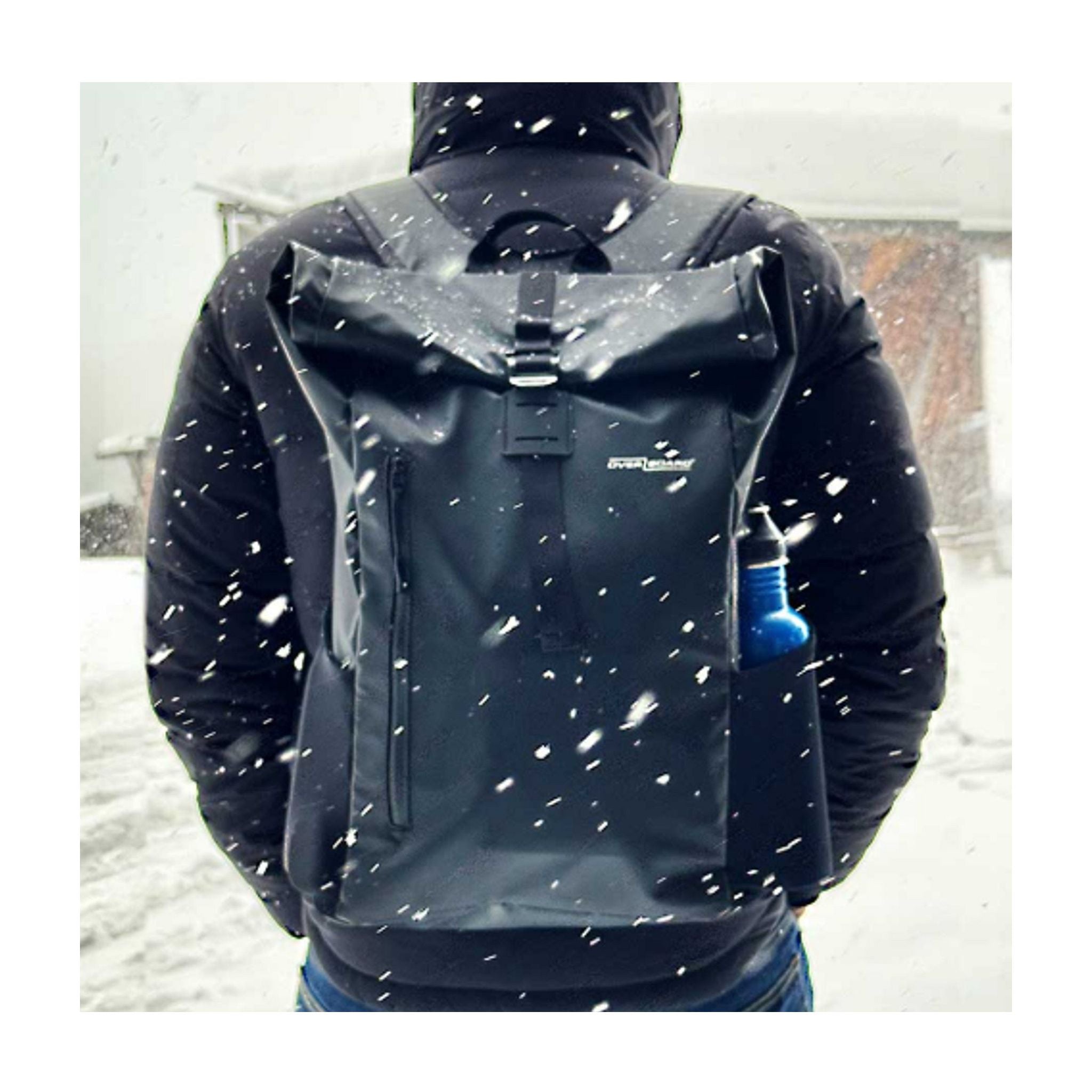 OverBoard wasserdichter URBAN Rucksack 20 Black