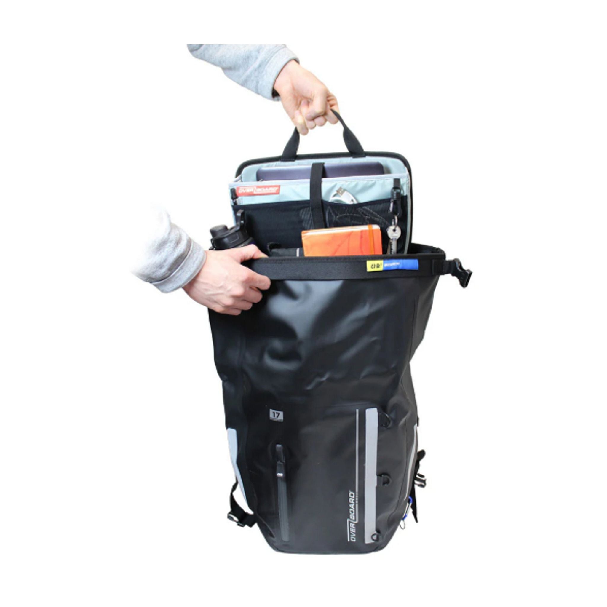 OverBoard Fahrradtasche Organiser Innentasche Grey