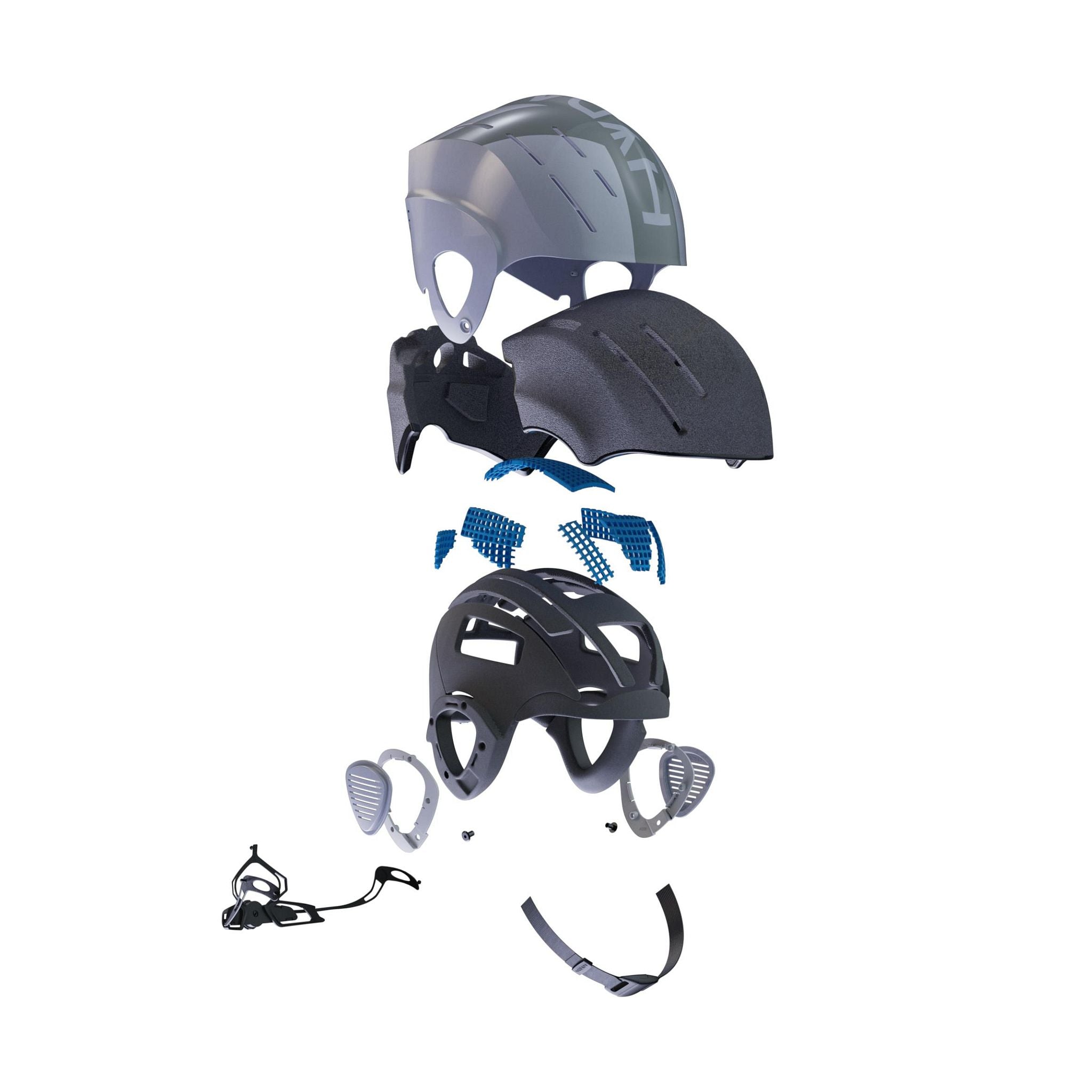 HYDA Coanda Fusion Wassersport Helm Ether