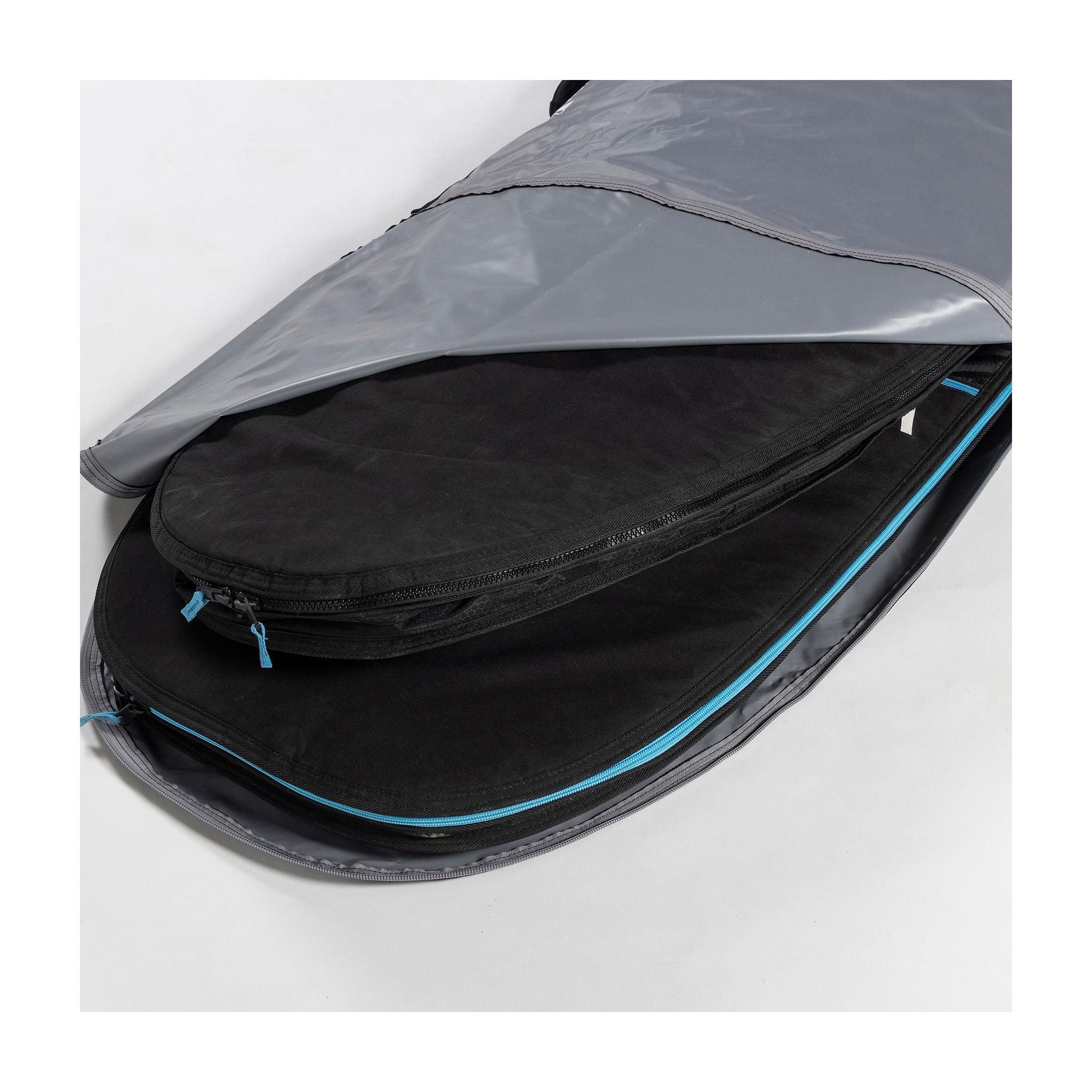 ROAM Stealth Sleeve Fish Surfboard-Tasche Grey