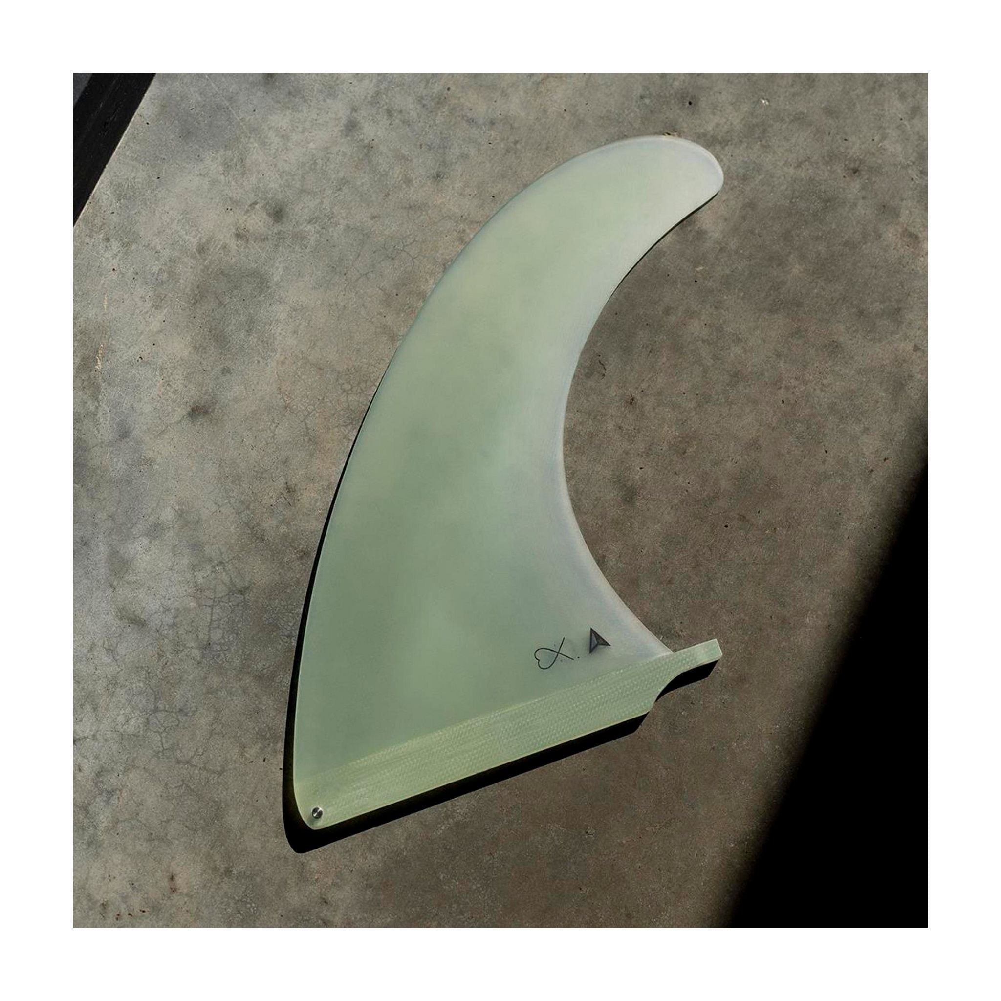 ROAM Surfboard Single Fin Delpero Clas US Box Clear
