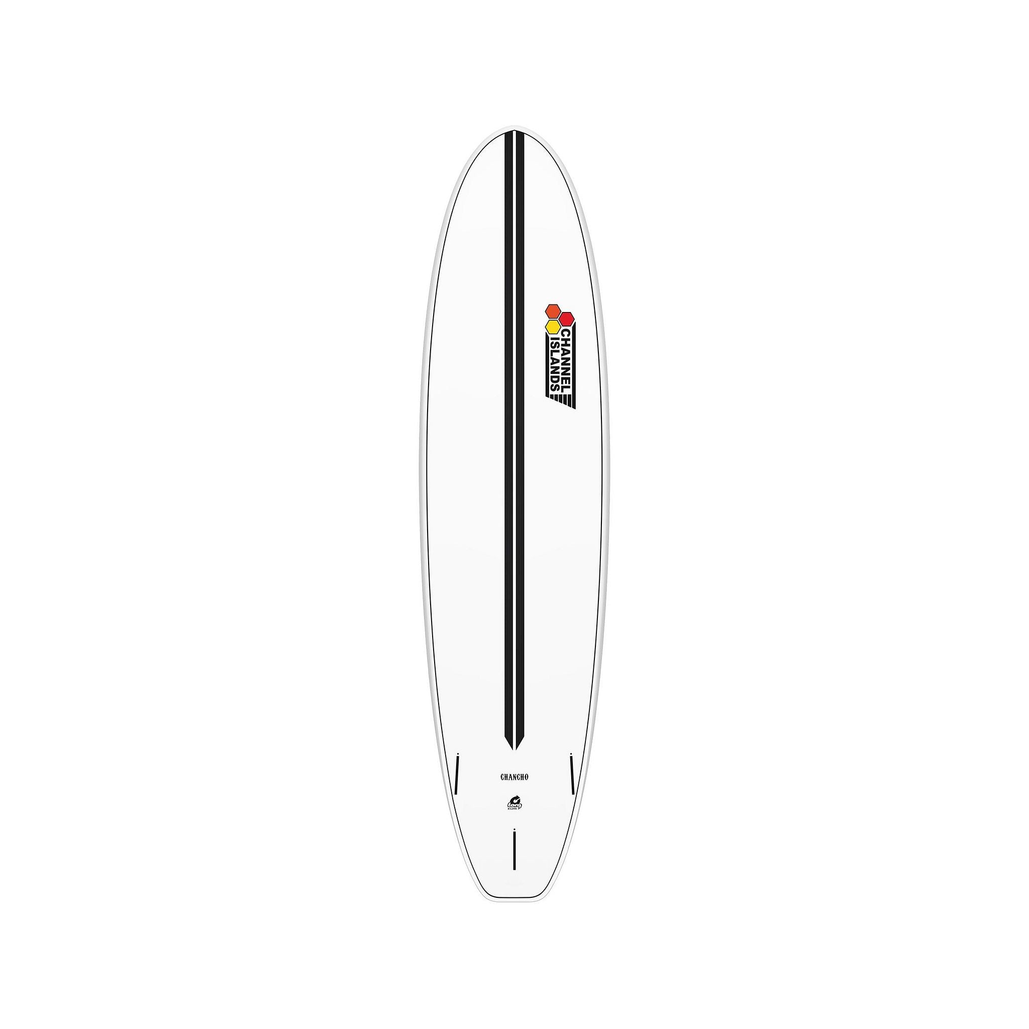 Surfboard CHANNEL ISLANDS X-lite Chancho 7.6 White Mini Longboard