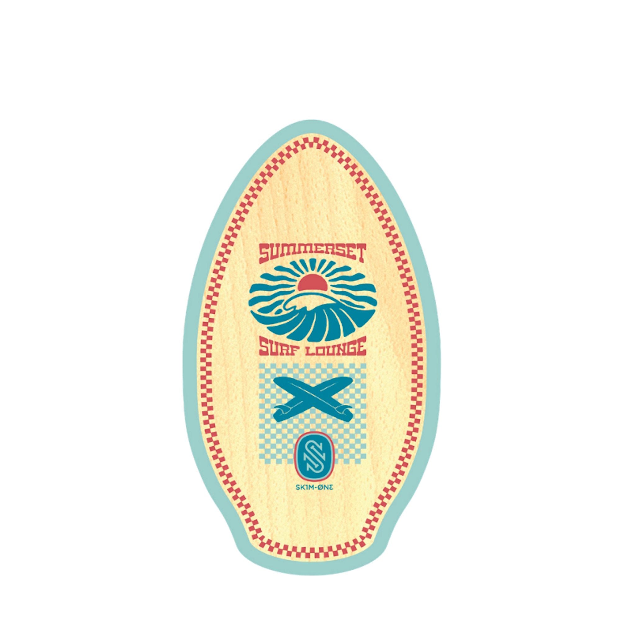 Skimboard SkimOne Holz Surf Lounge 99 x 52 Green