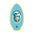 Skimboard SkimOne Holz High Times 105 x 53 White