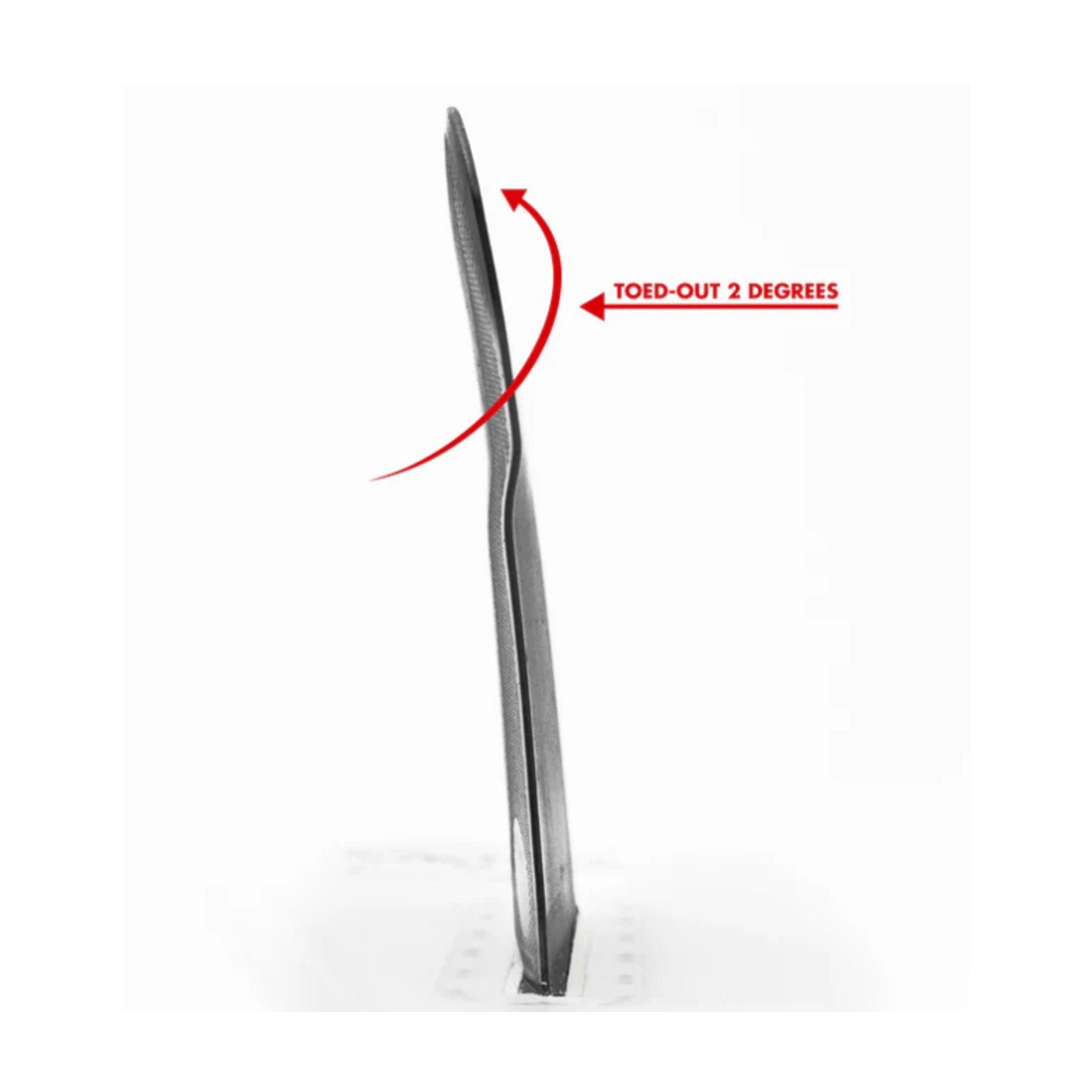 Futures Twin Tri Fin Set 3/2 Reverse Alpha Unisize Red
