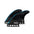 FUTURES Thruster Fin Set John John Techflex S Blue 3.8