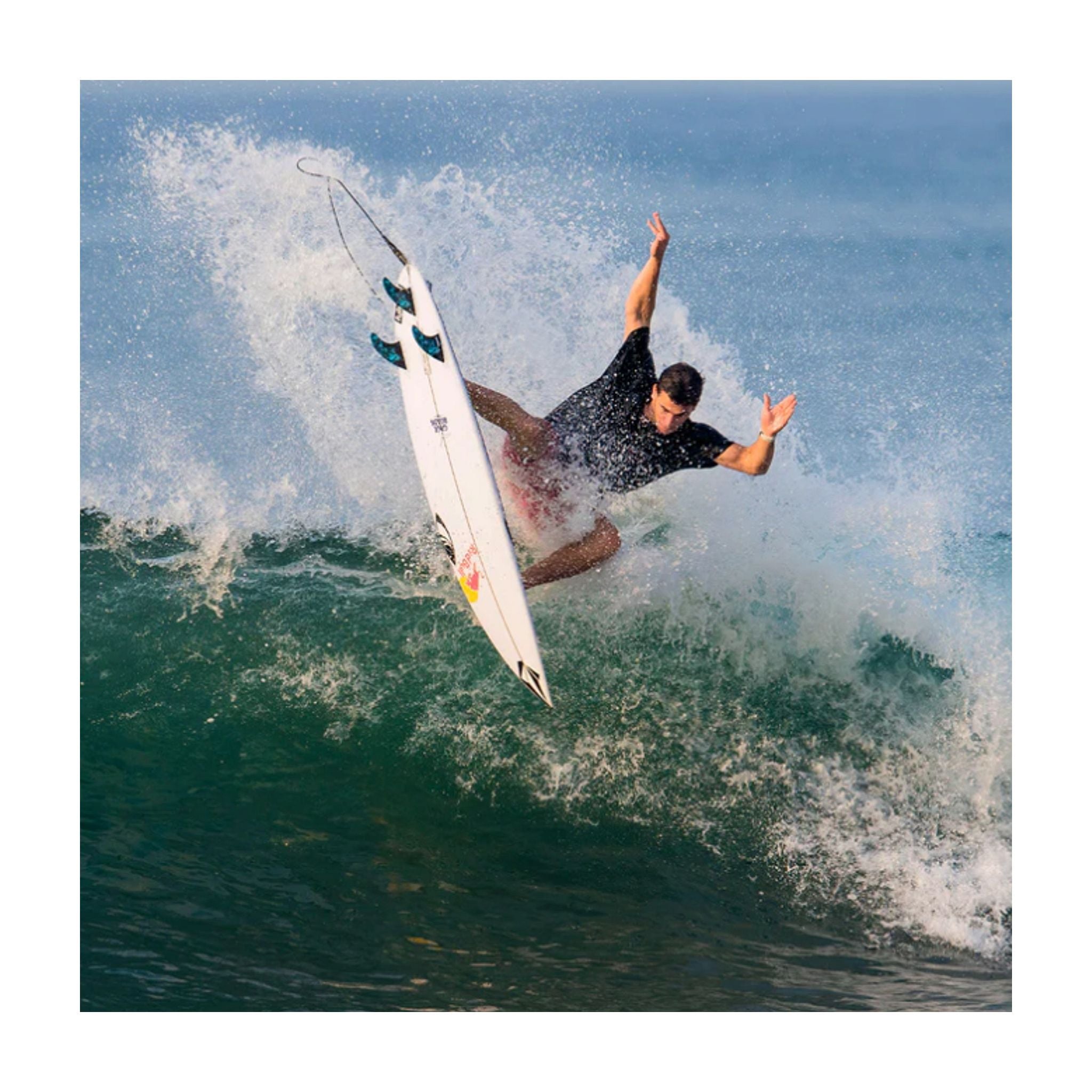 FUTURES Thruster Fin Set Jack Robinson S Purple 5.9