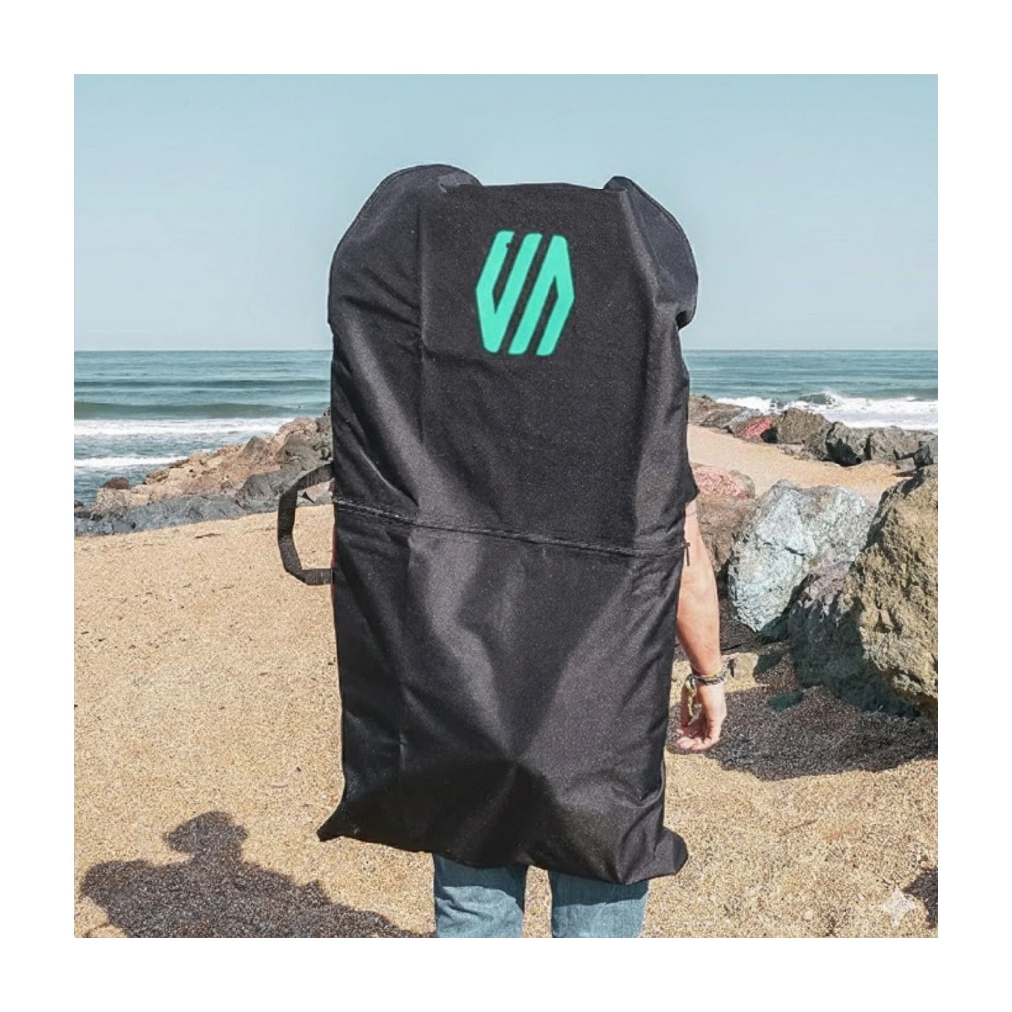 SNIPER Bodyboard Bag Backpack Single Cover 118 x 63 Teal