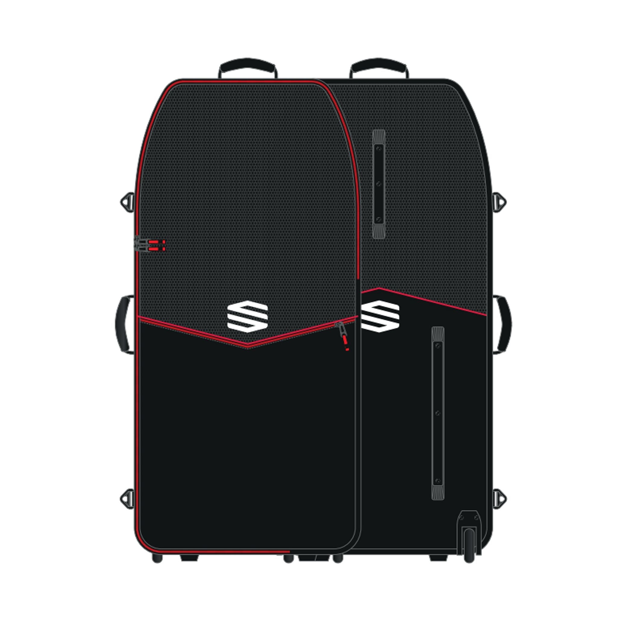 SNIPER Rollcover bodyboard bag with wheels 114 x 57 Black
