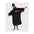 DRYROBE Advance Short Sleeve Black Red L