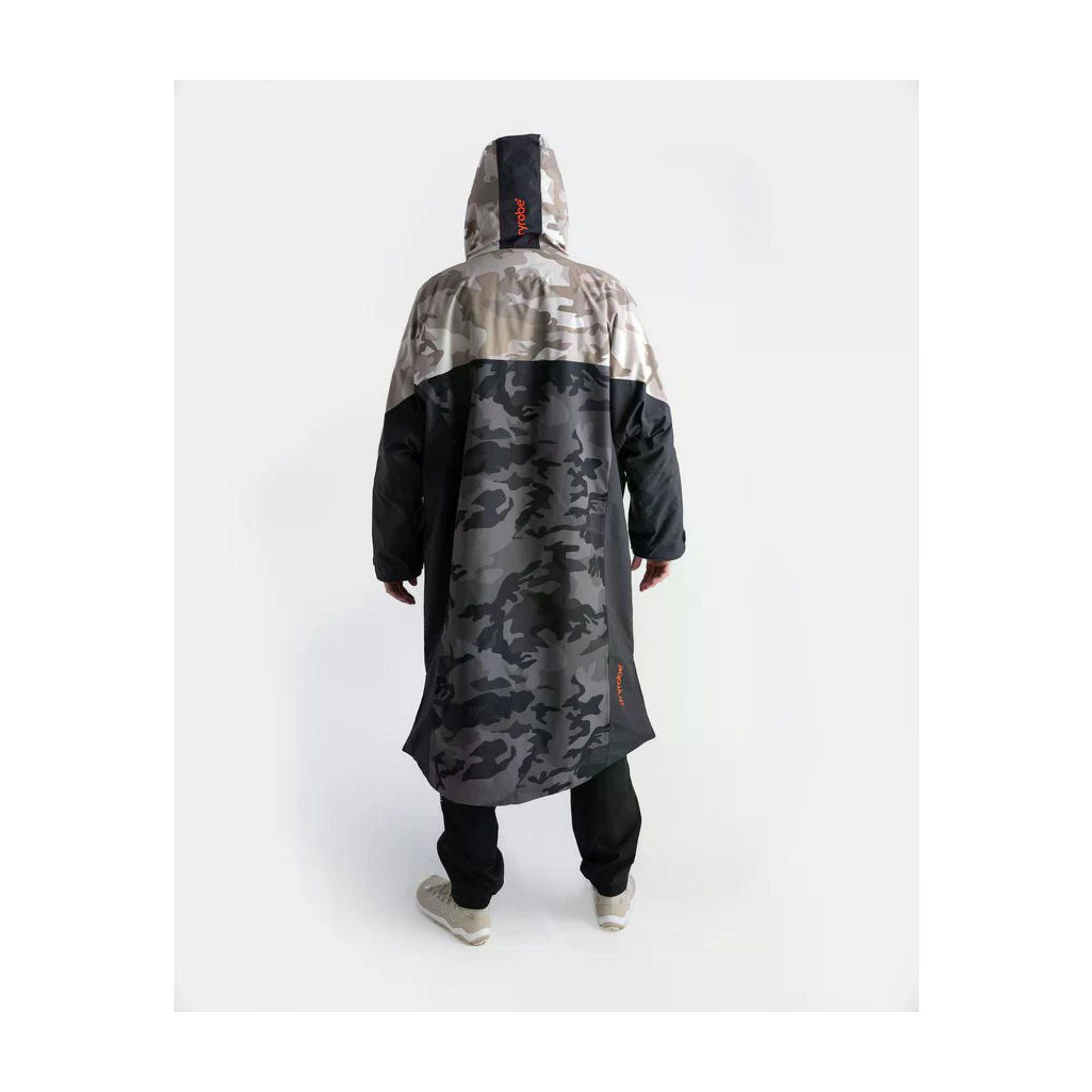 DRYROBE Nexus Long Sleeve Dual Camo Orange Adult