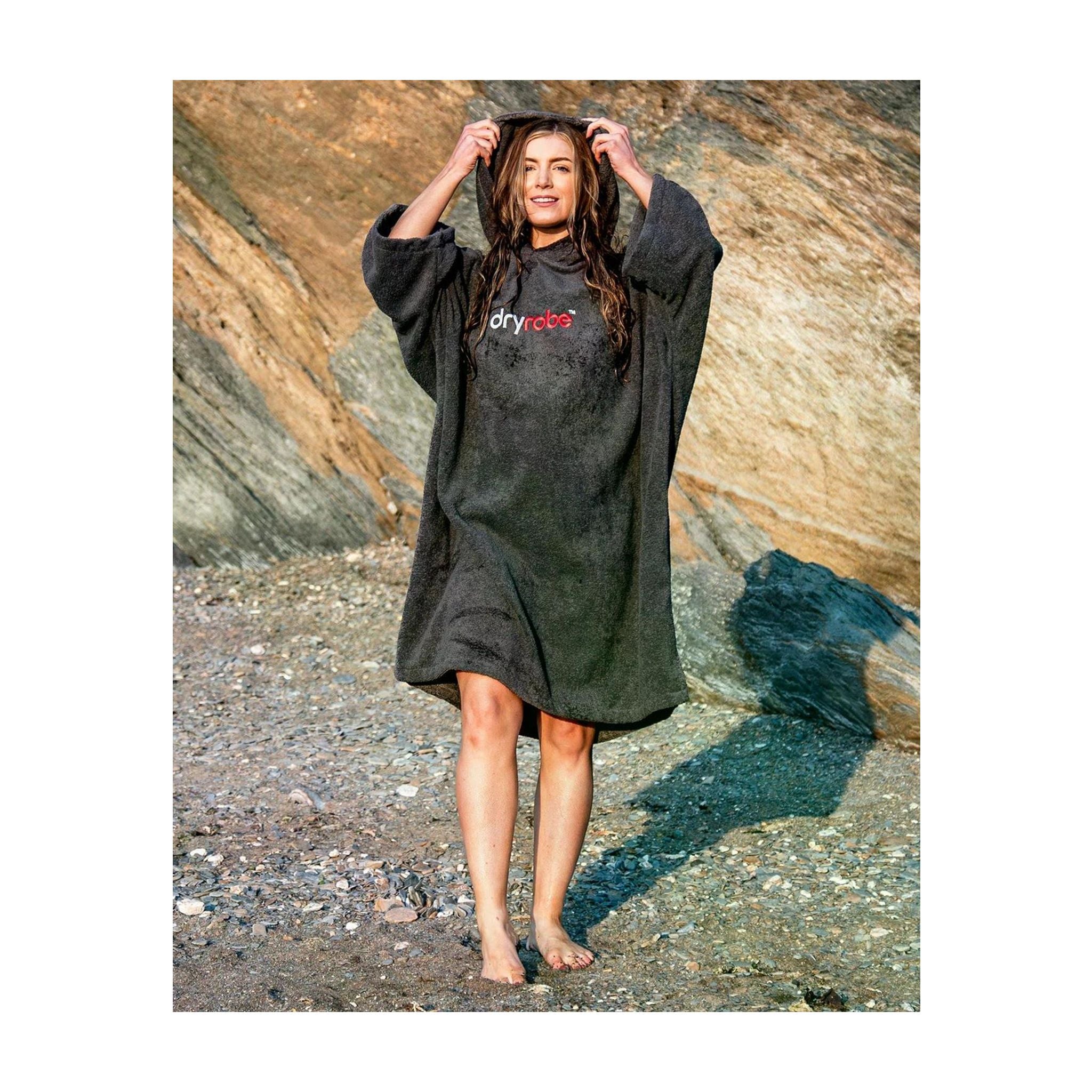 DRYROBE Handtuchmantel Bio-Baumwolle Adult