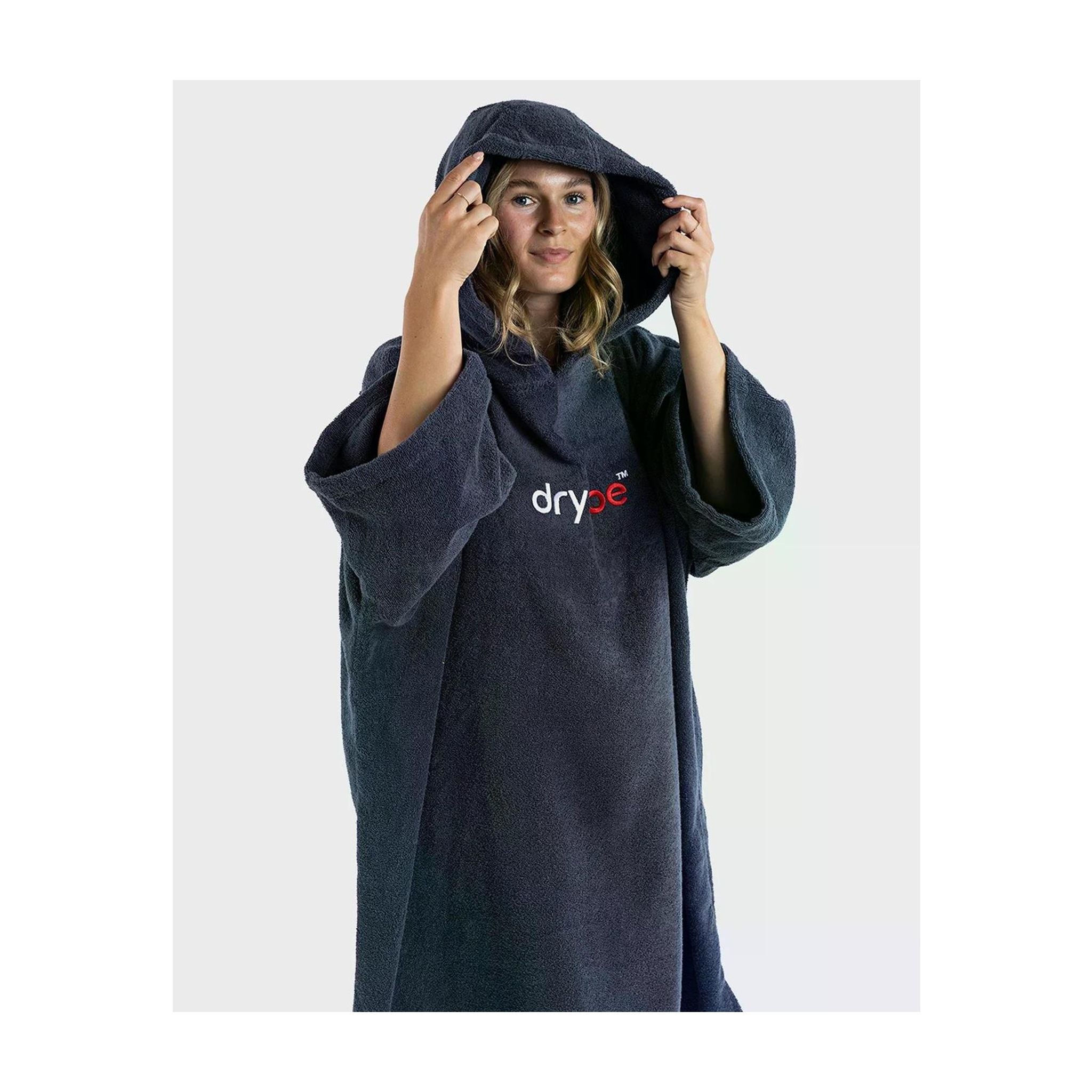 DRYROBE Handtuchmantel Bio-Baumwolle Adult