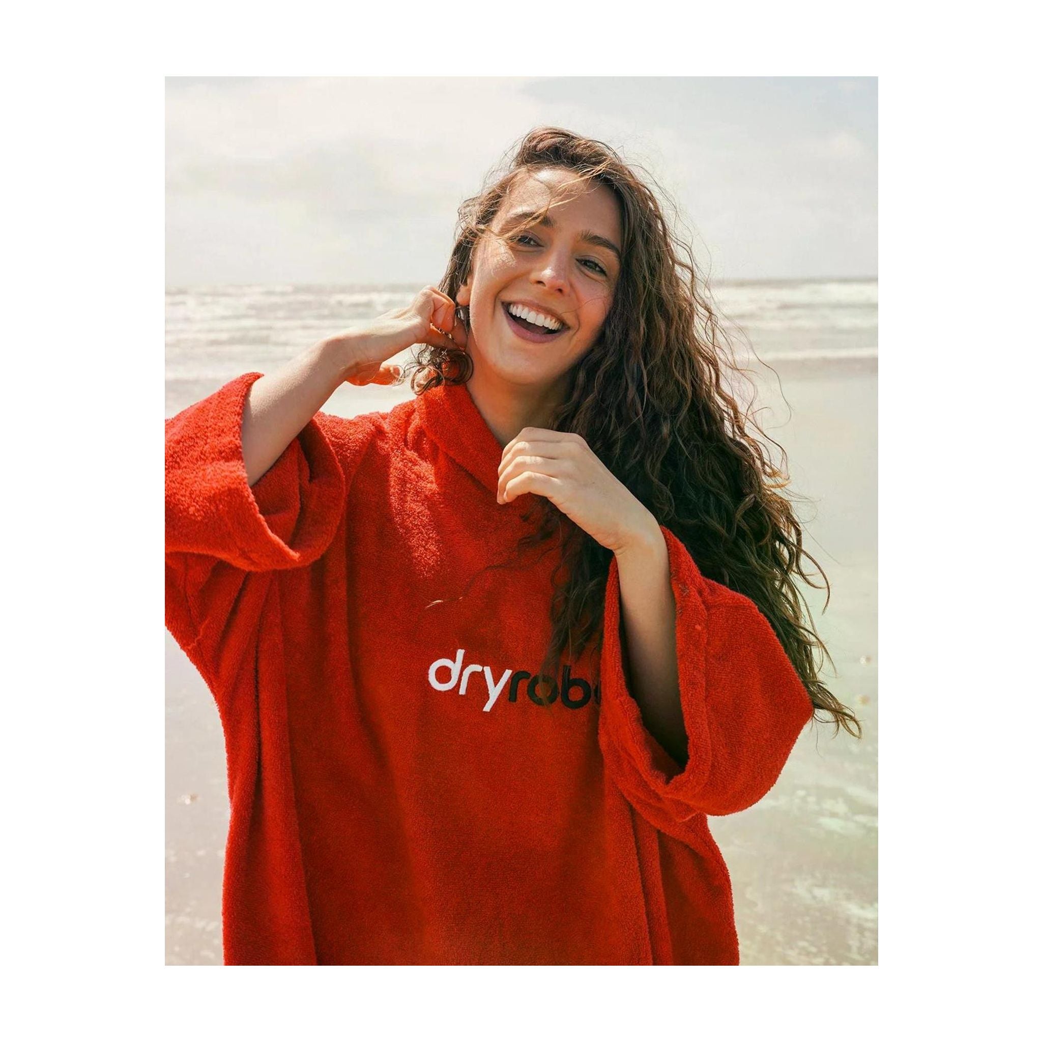 DRYROBE towel coat organic cotton