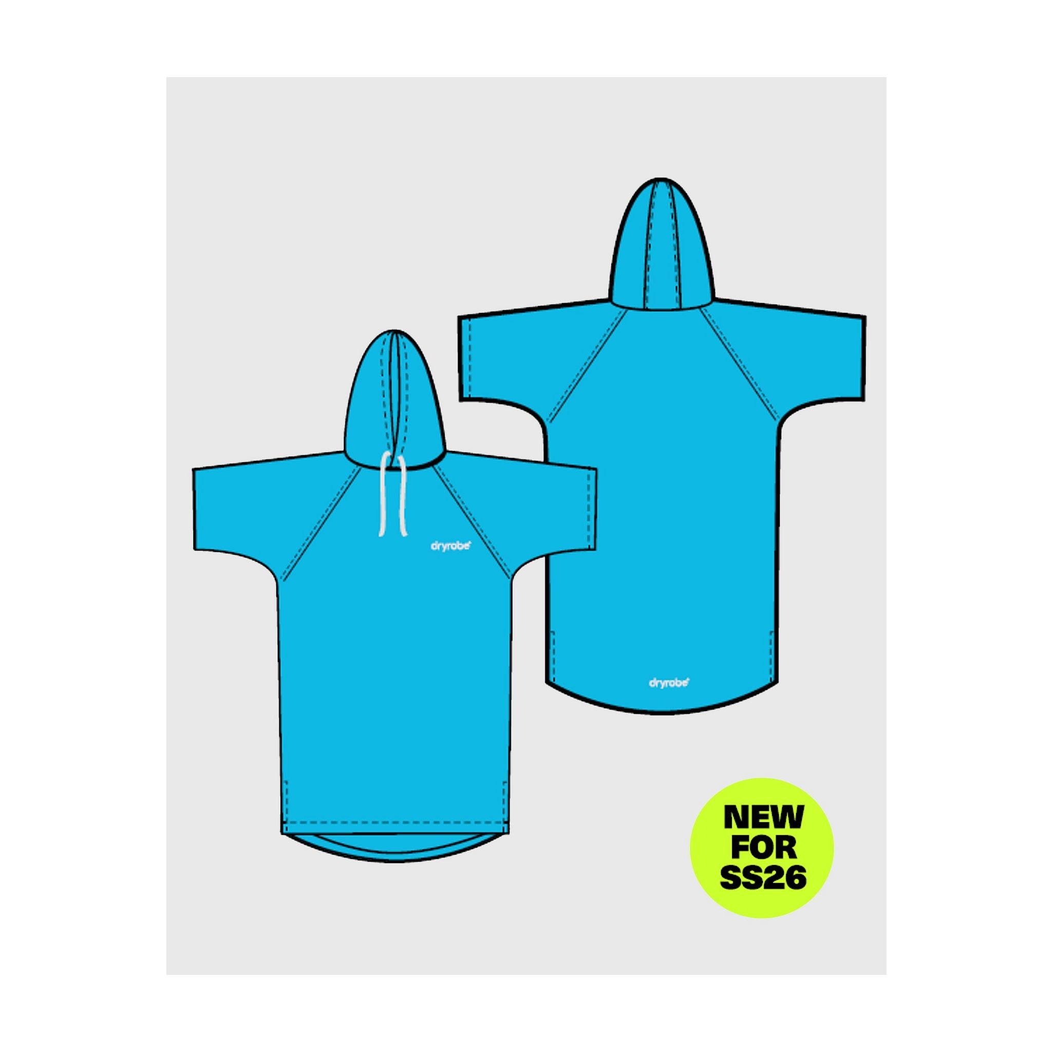 DRYROBE towel coat organic cotton