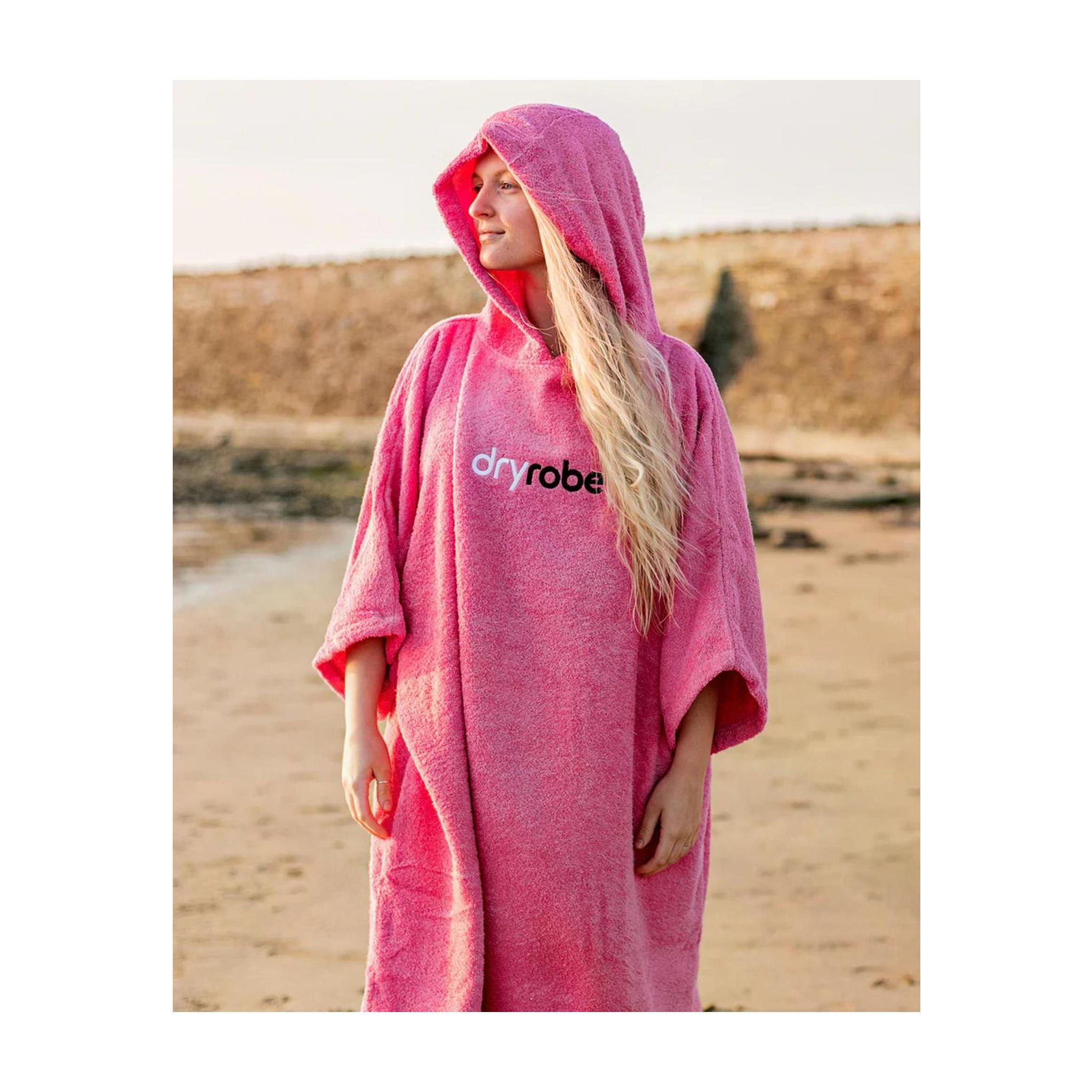 DRYROBE Handtuchmantel Bio-Baumwolle