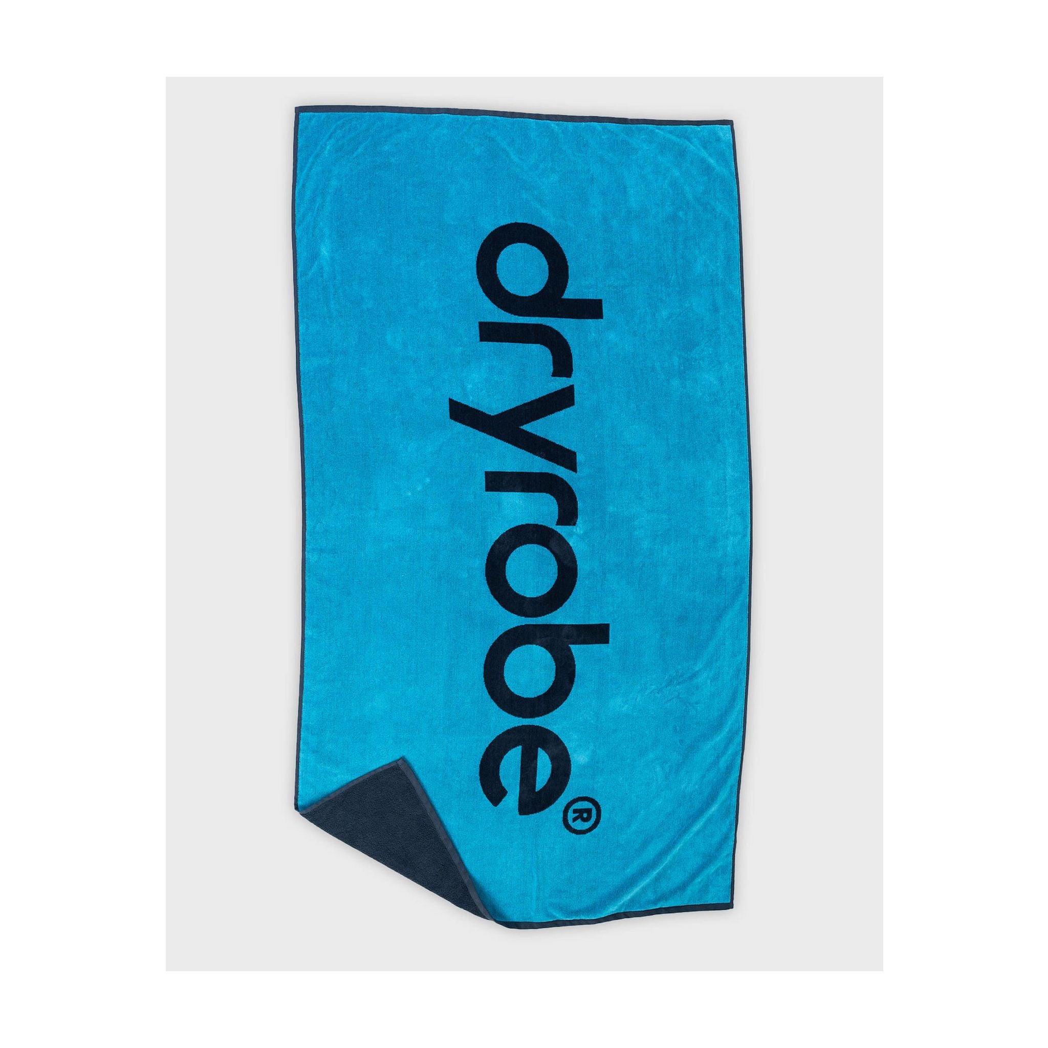 DRYROBE Strandtuch Blue Charcoal Grey