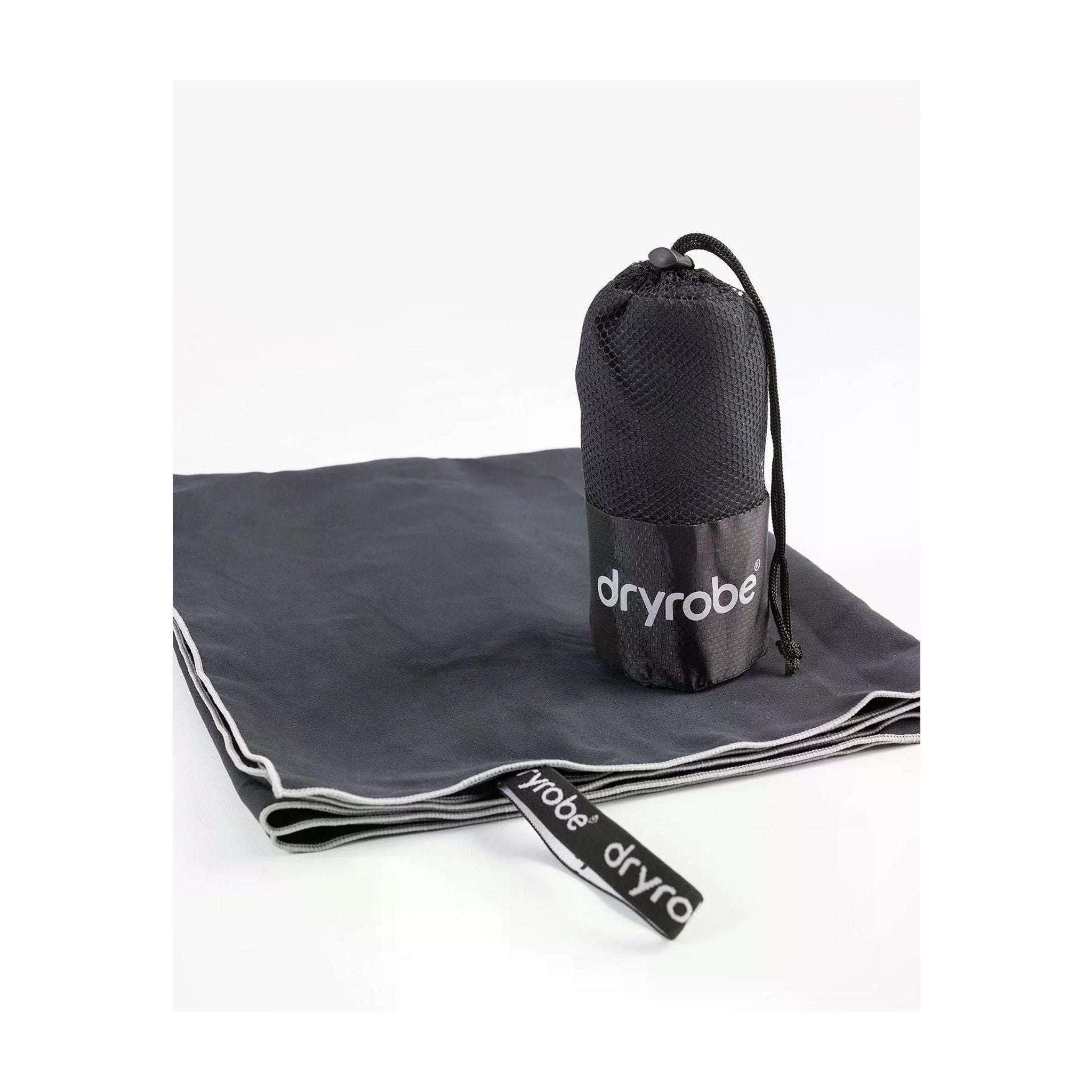 DRYROBE Microfiber Towel Black 80x130cm