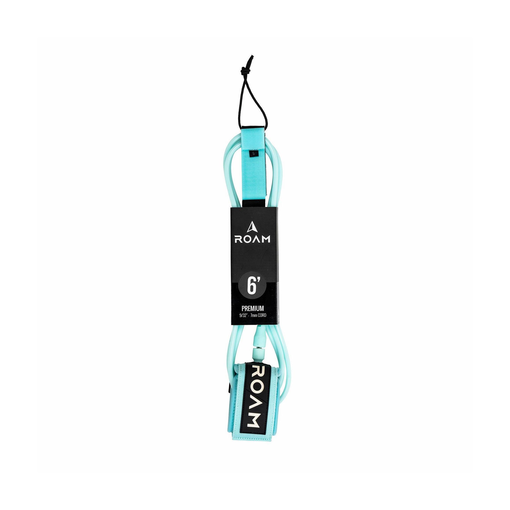 ROAM Surfboard Leash Premium Türkis