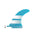 ROAM Surfboard Single Fin US Box S Blue