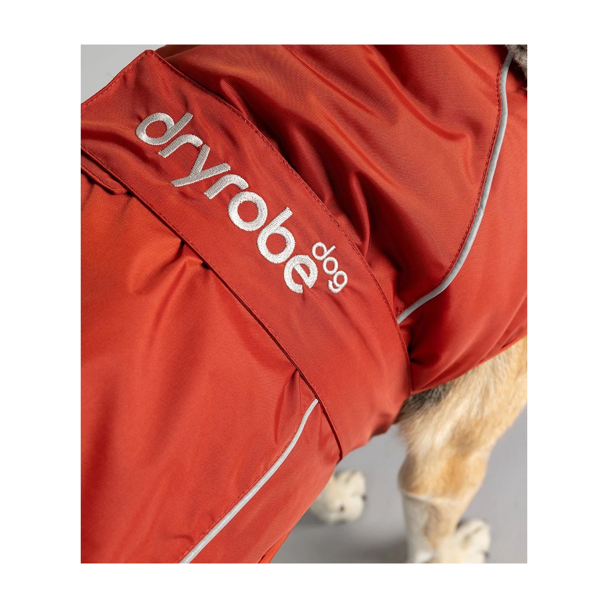 DRYROBE Dog Coat. Burnt Orange. XXL Dogs