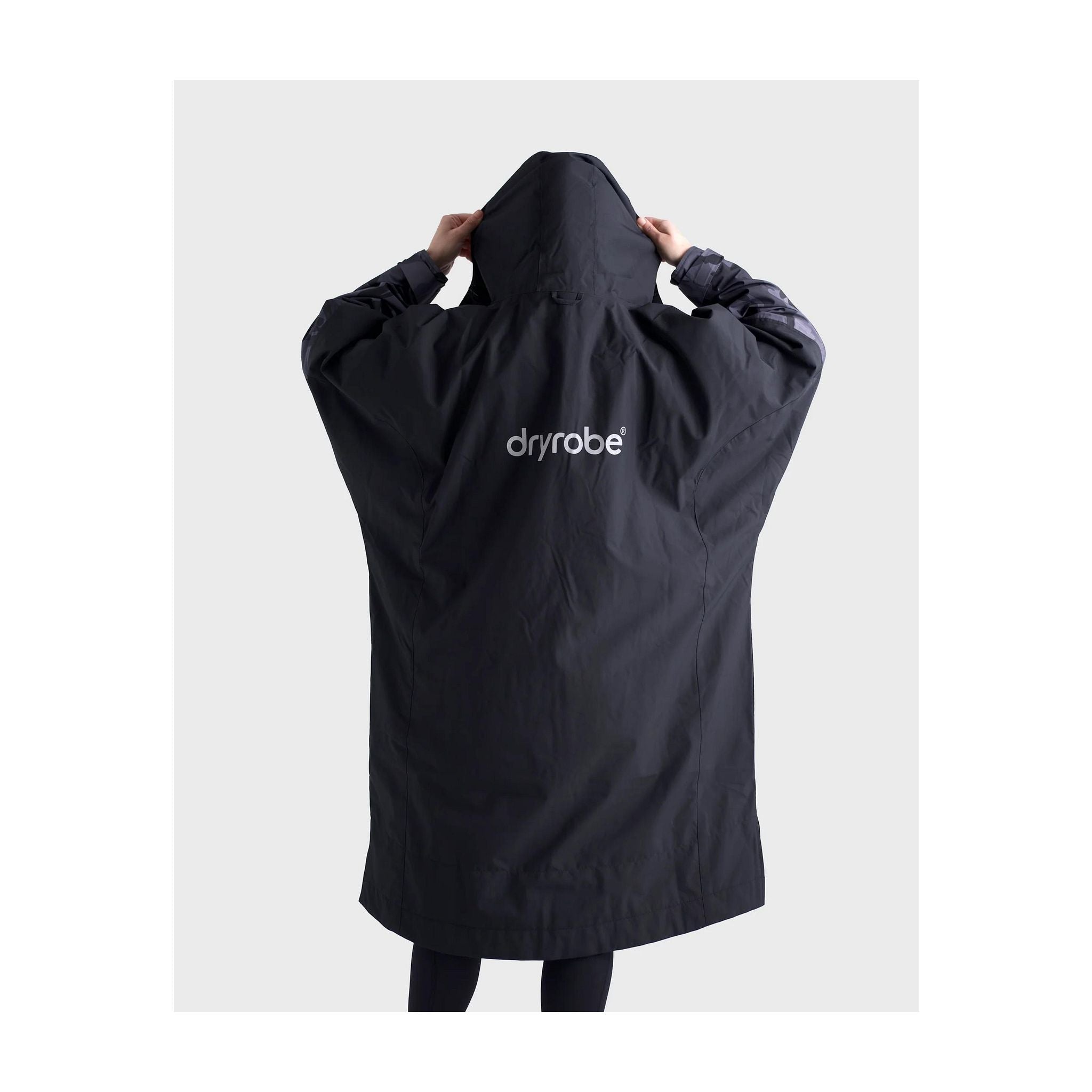 DRYROBE Tech-Lite Long Sleeve Schwarz Camo L Schwarz Adult