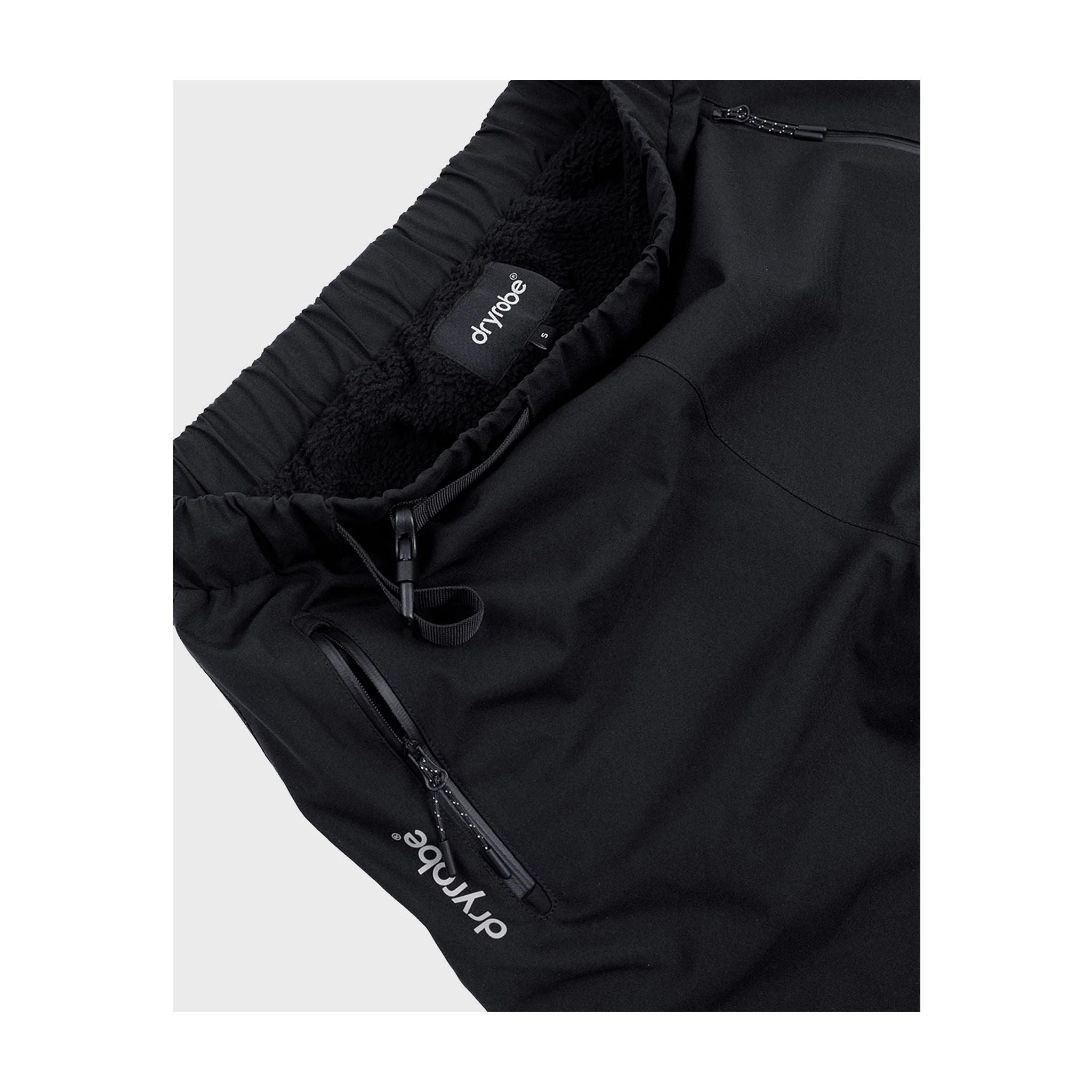 DRYROBE Thermal Pants. Black. XL Schwarz Adult