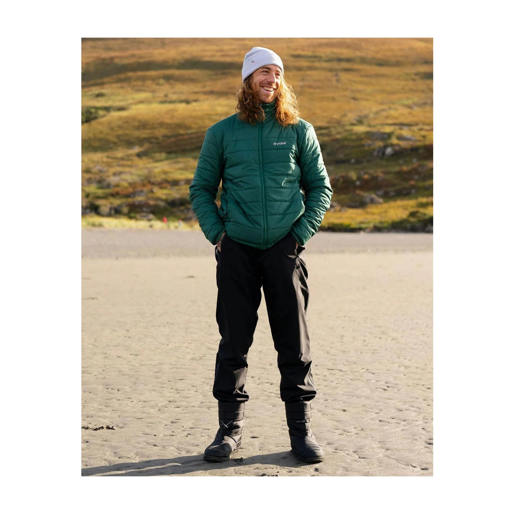 DRYROBE Thermal Pants. Black. XL Schwarz Adult