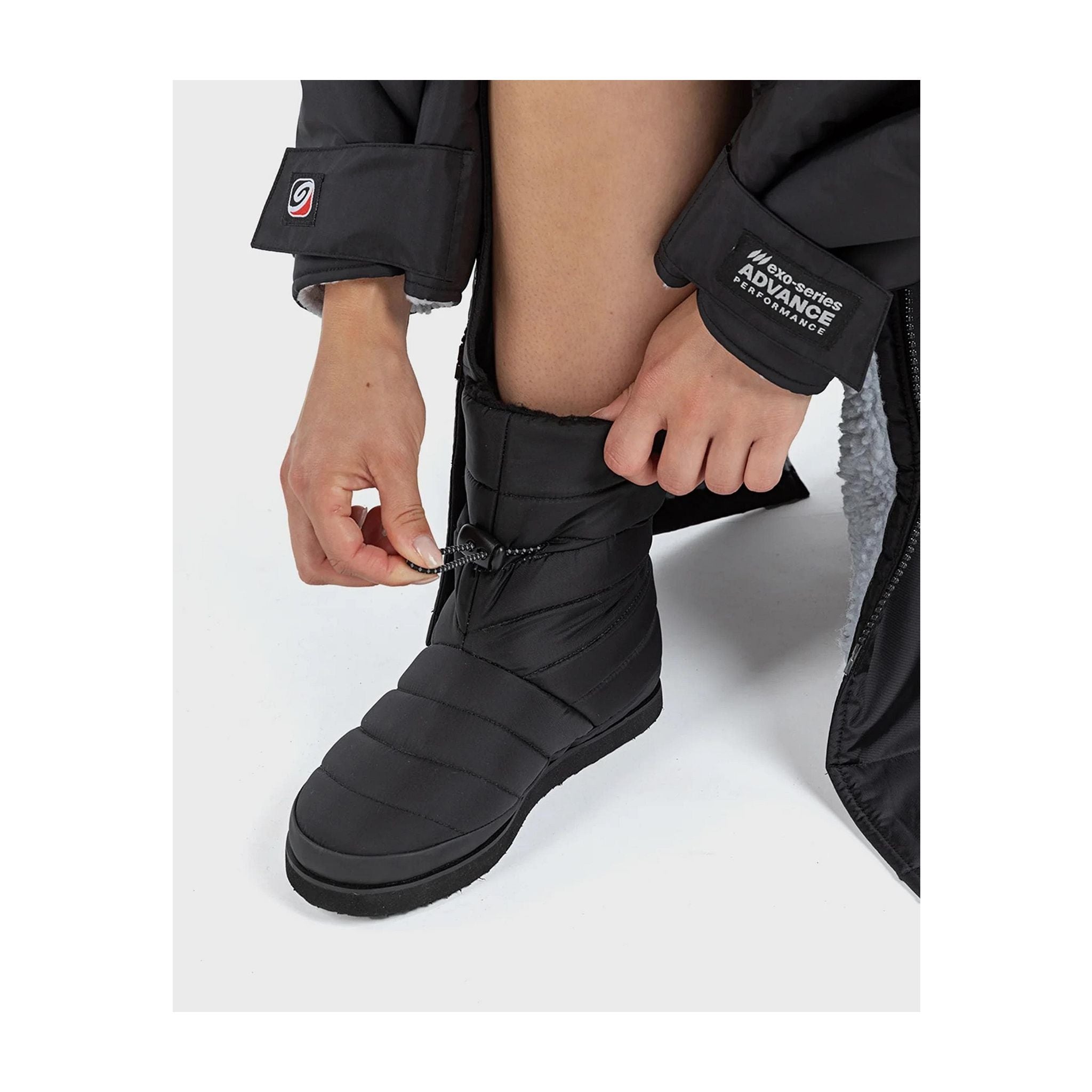 DRYROBE Thermo Boots Damen Gr 42 UK8 Schwarz Adult