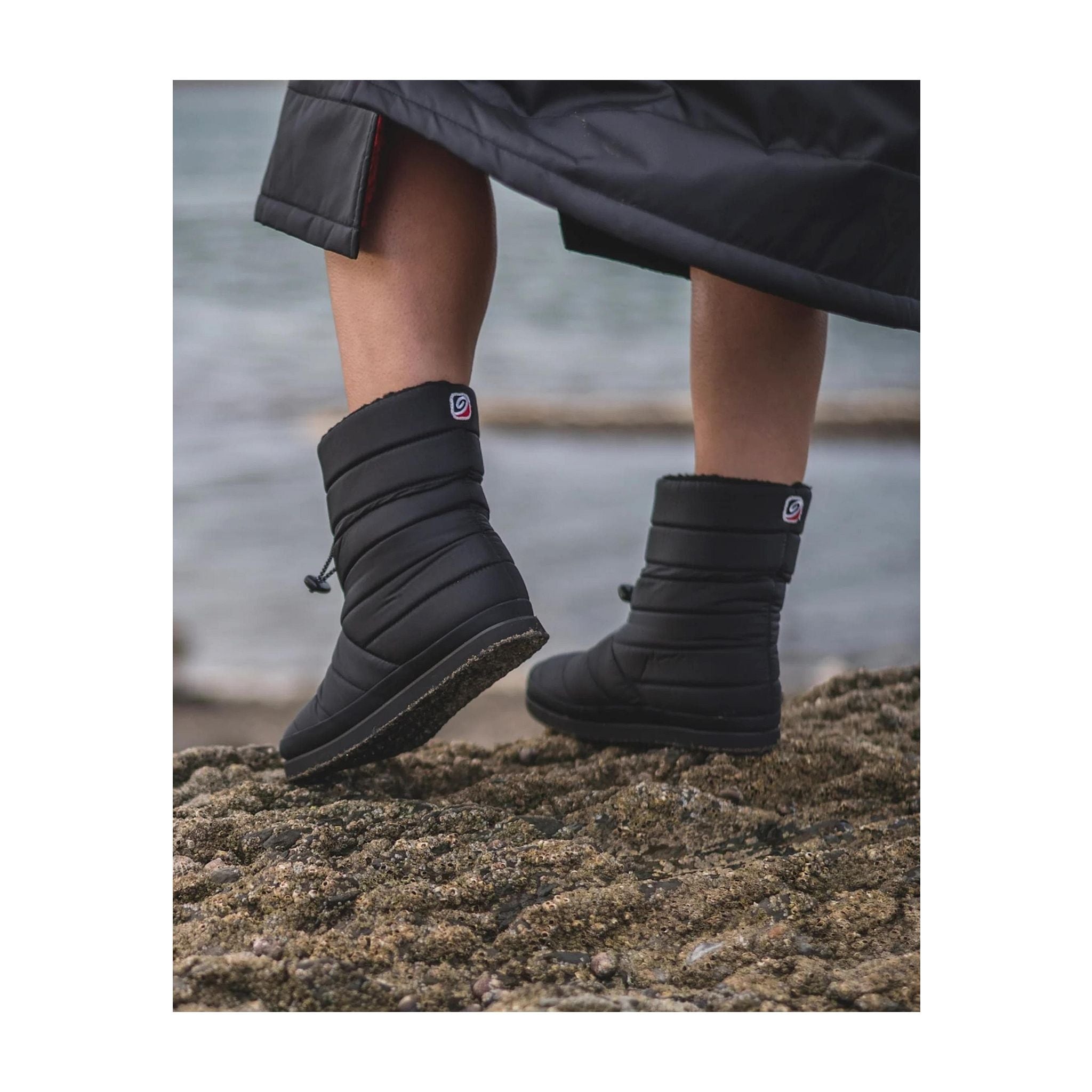 DRYROBE Thermo Boots Damen Gr 42 UK8 Schwarz Adult