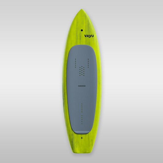 Vayu Midlength Mid Length Vayu Gruen-Gelb Narrow - no plugs 5'6
