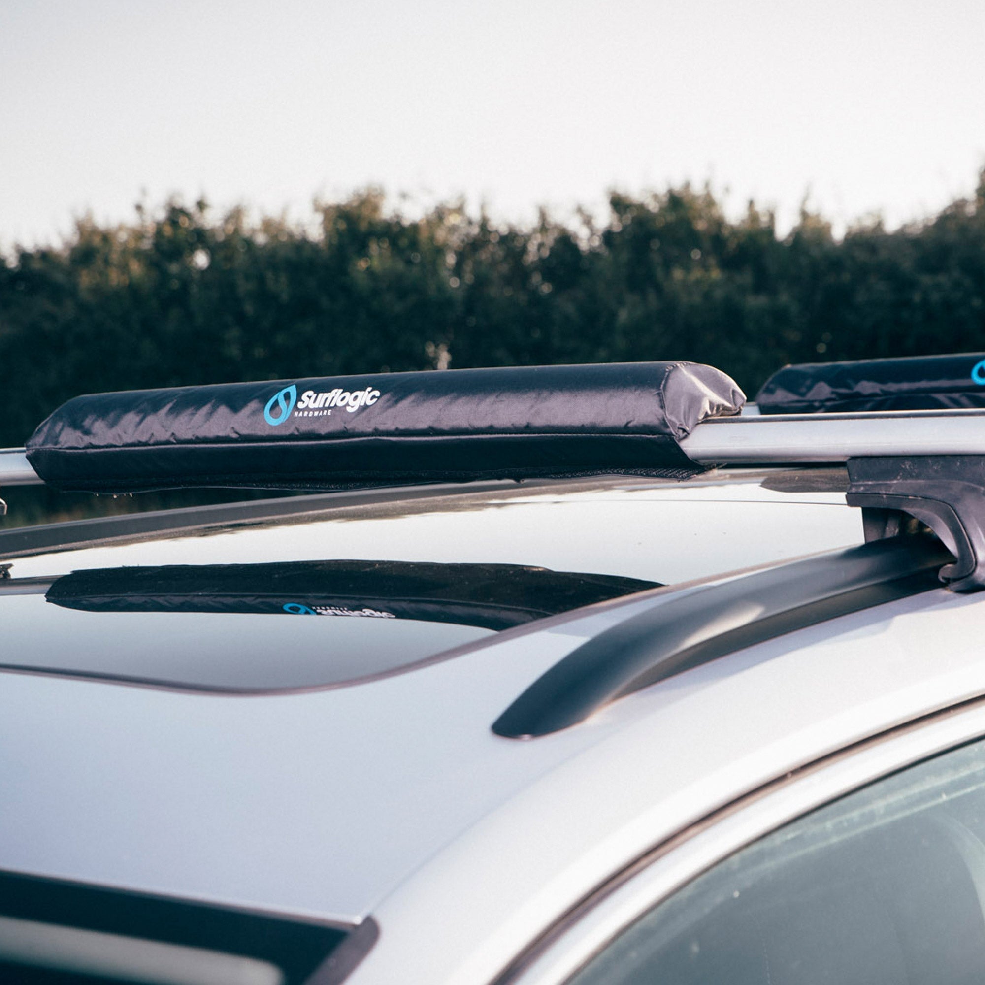 windsurfing surfing surflogic roof rack pads aero dachträger schutz cover