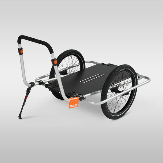 Reacha Fahrradanhänger wingfoil wingfoiling bike transportation beach anhänger bicycle trailer