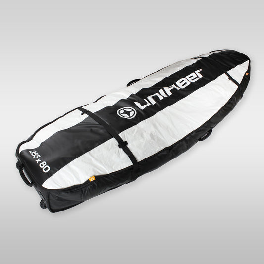 unifiber windsurfing windsurf boardbag double travel bag wheels