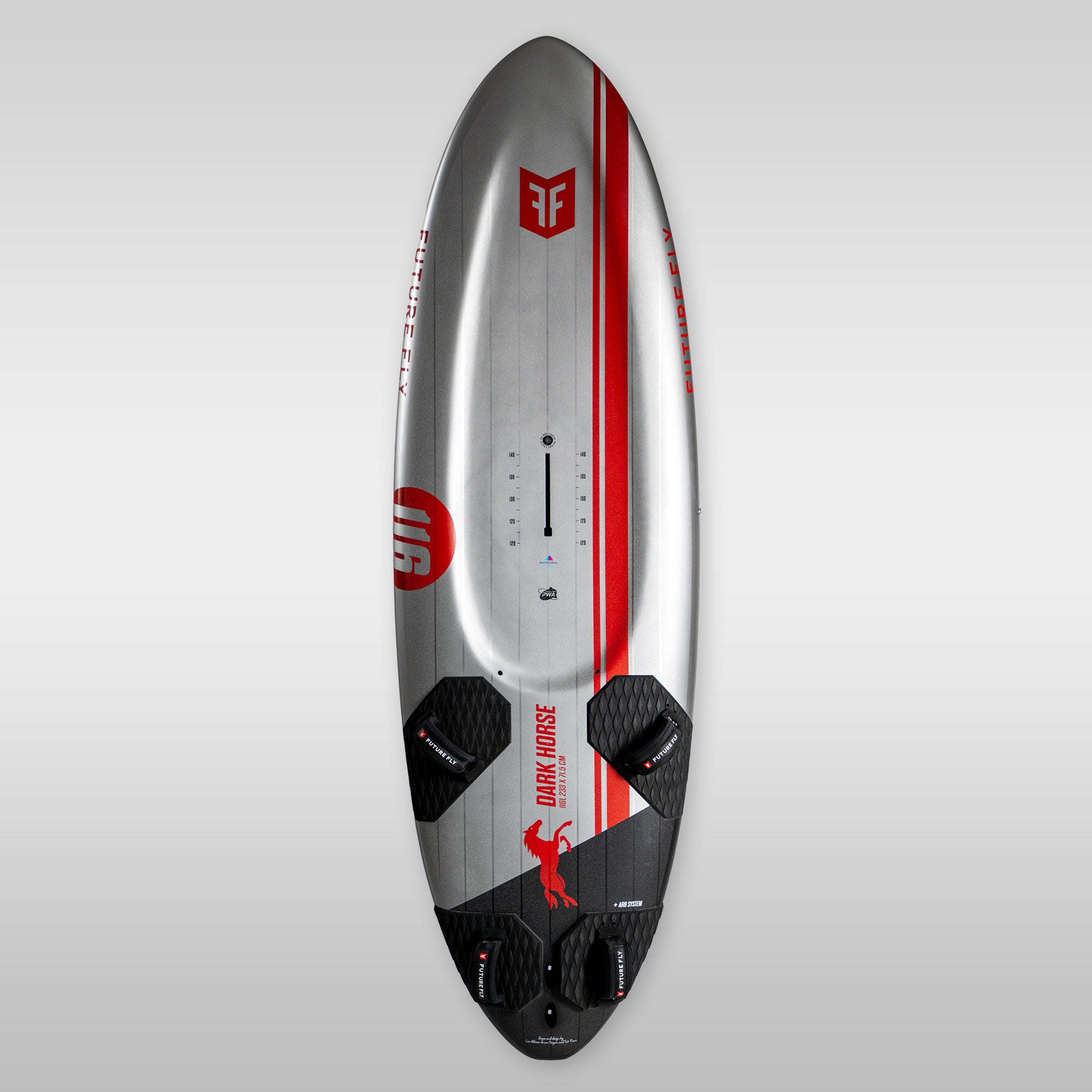 Future Fly Dark Horse 5 Slalom windsurfing board +ARB