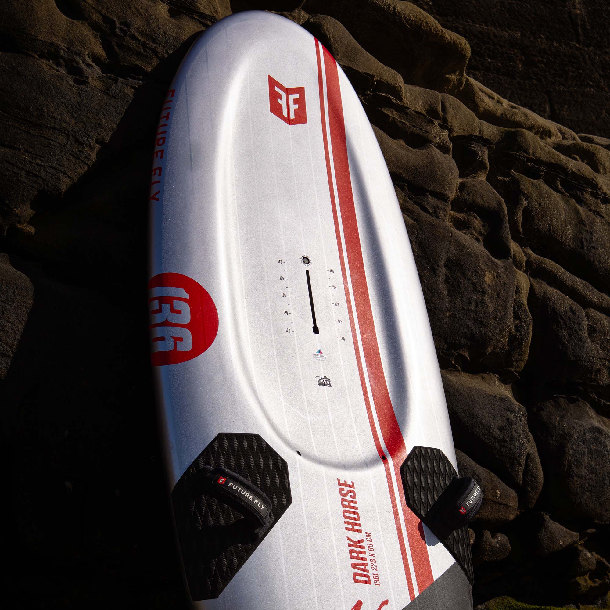 Future Fly Dark Horse 5 Slalom windsurfing board +ARB
