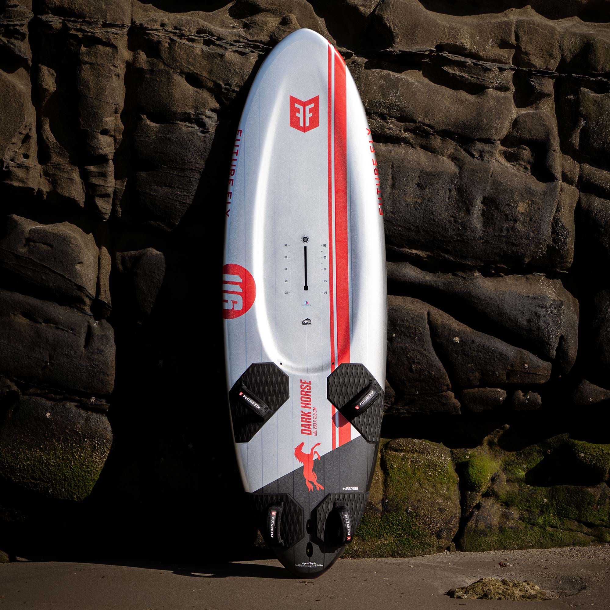 Future Fly Dark Horse 5 Slalom windsurfing board +ARB