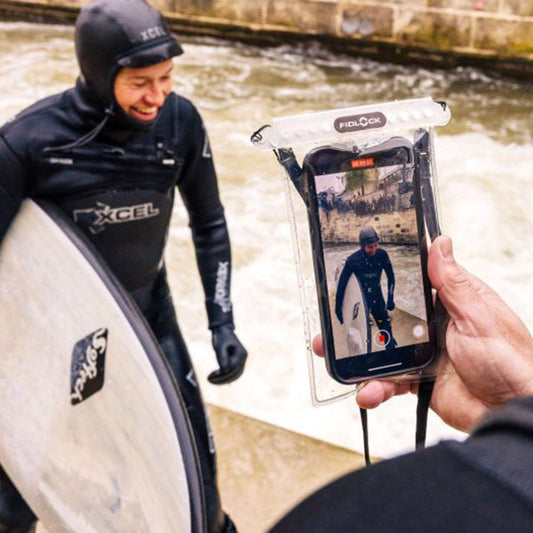 dry bag medi fidlock waterproof wasserdichte handyhülle silikon weich