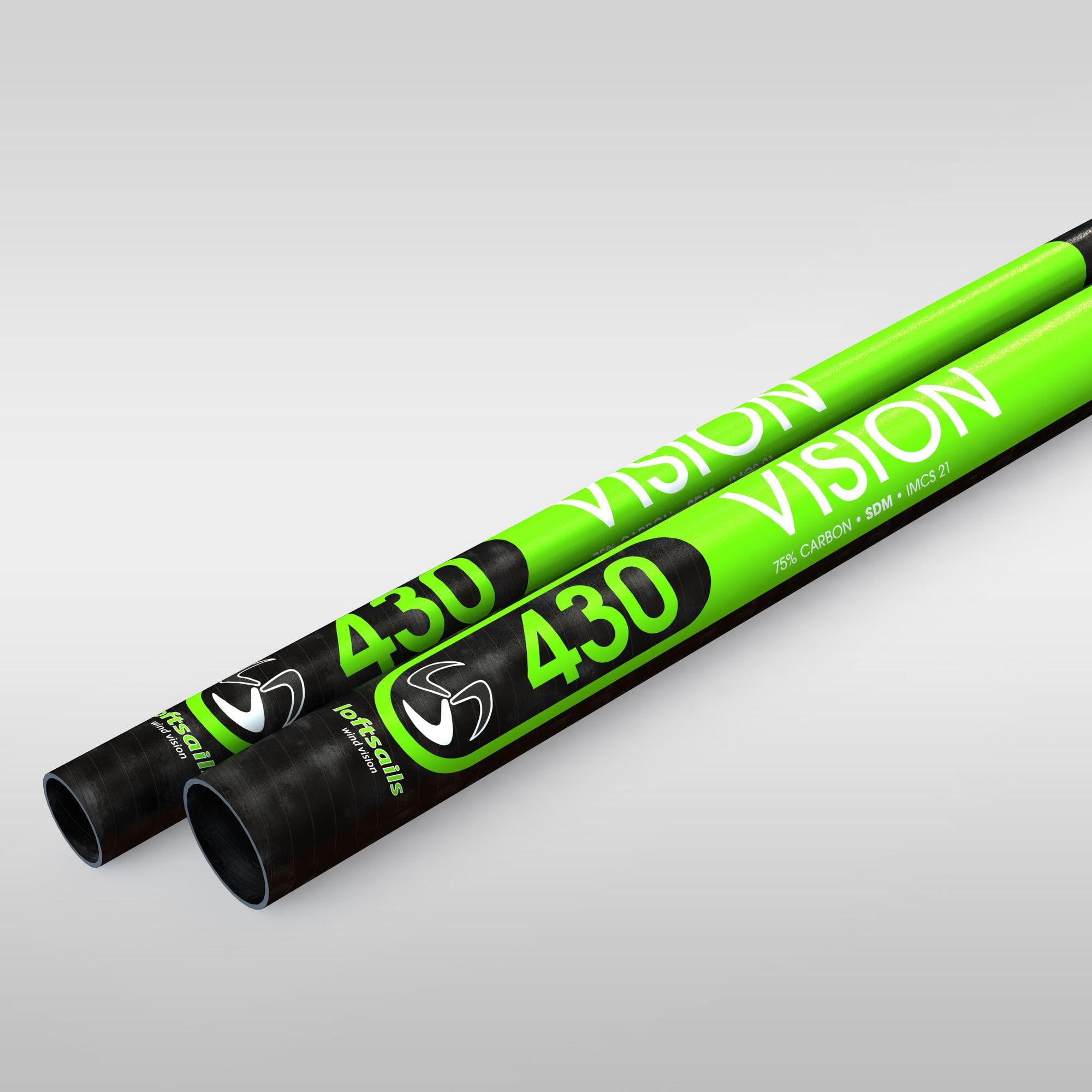 Loftsails windsurf mast sdm vision c75 