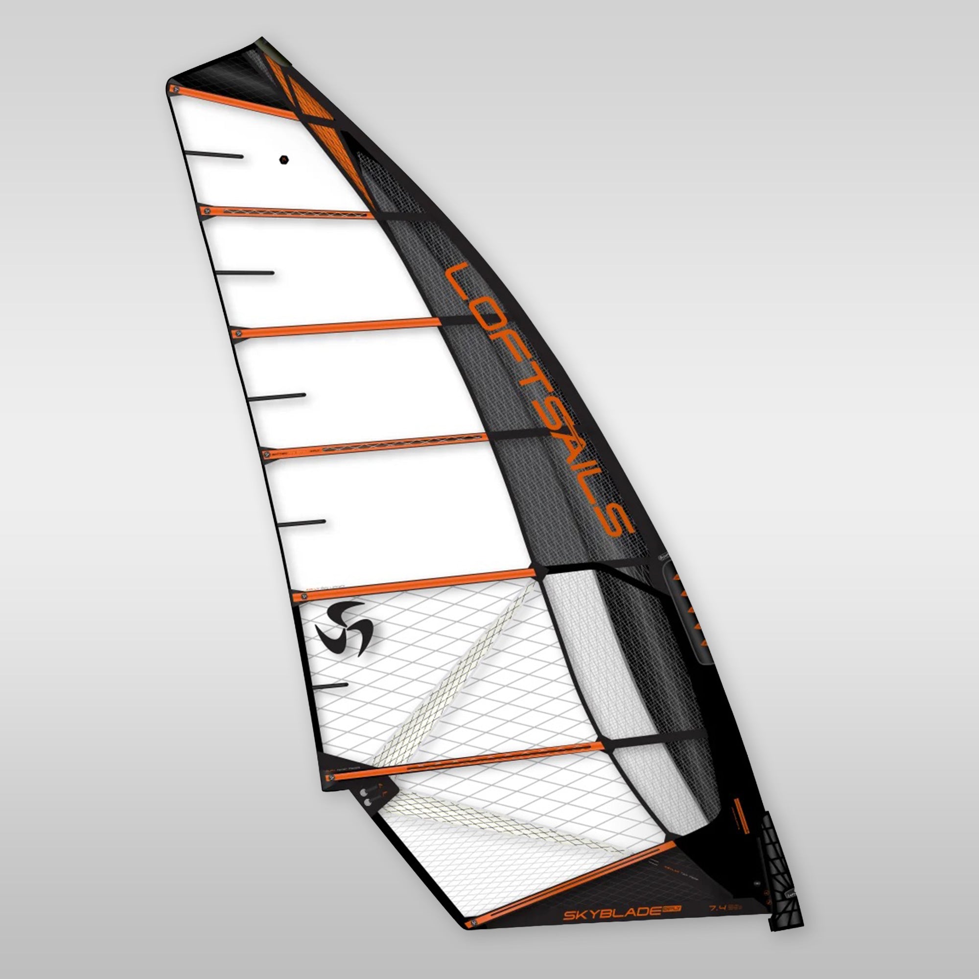 white windsurfing foiling sail Loftsails Skyblade 2027