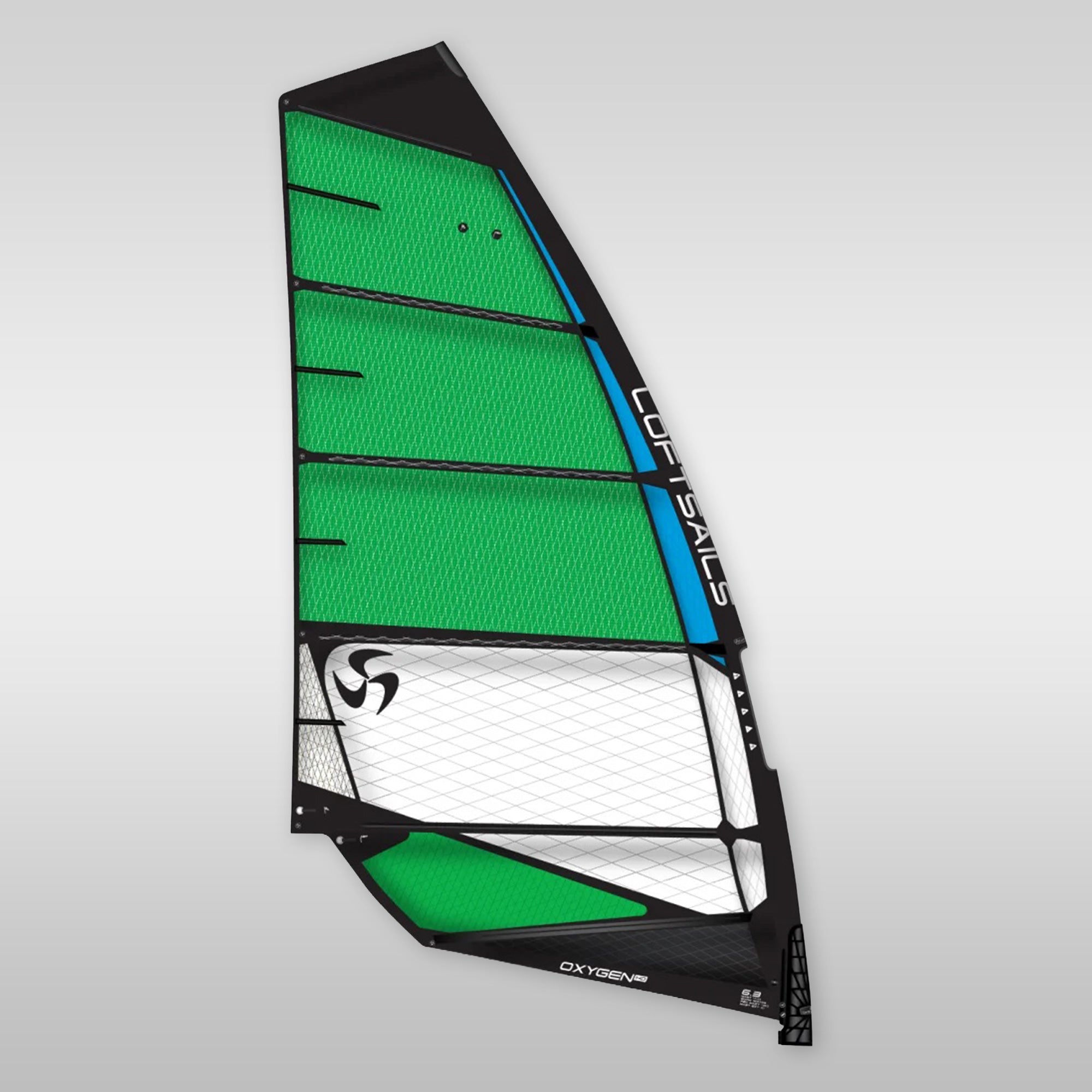 green windsurfing sail Loftsails Oxygen HD LTD 2027