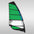 green windsurfing sail Loftsails Oxygen HD LTD 2027