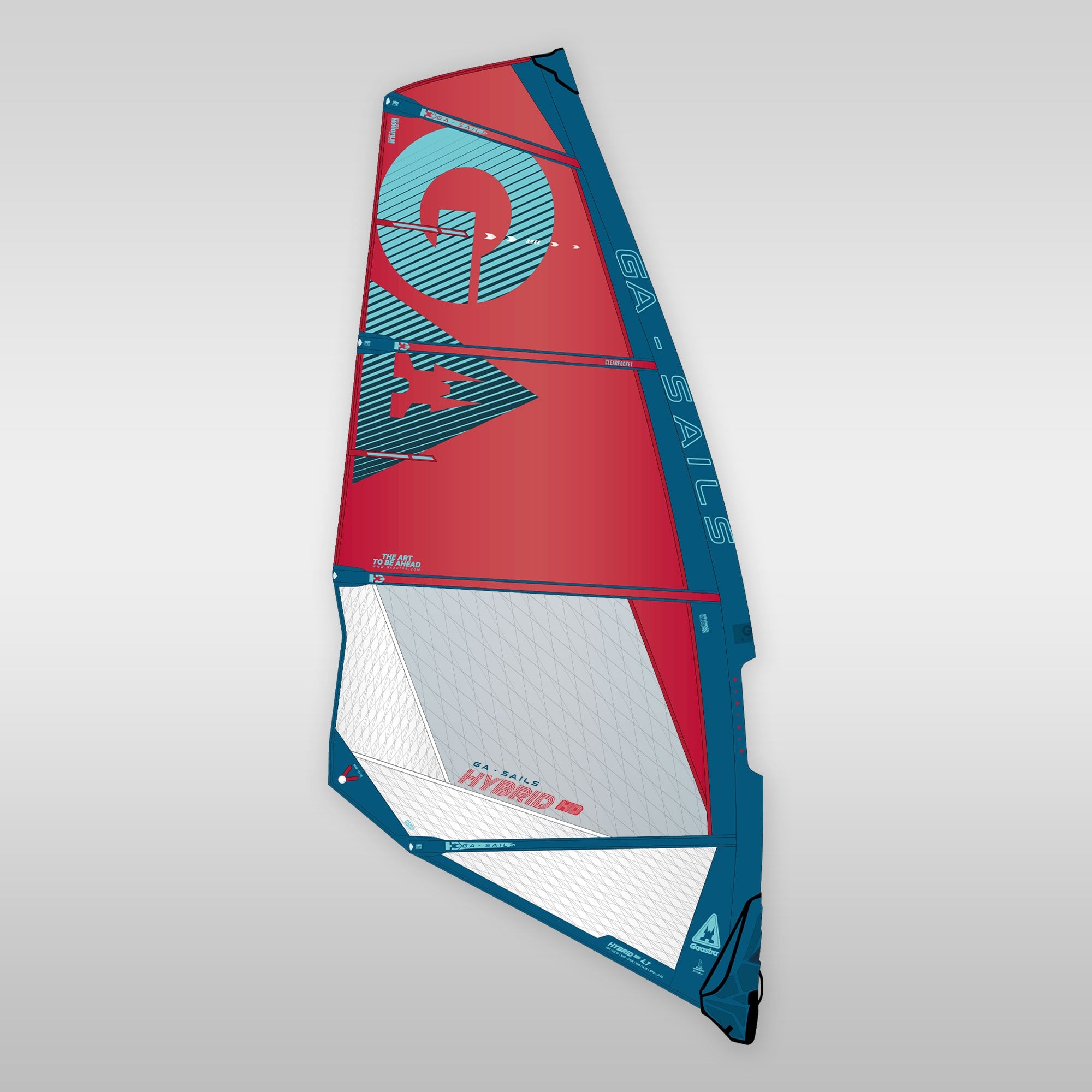 GA Sails 2026 Hybrid Freeride windsurf Segel