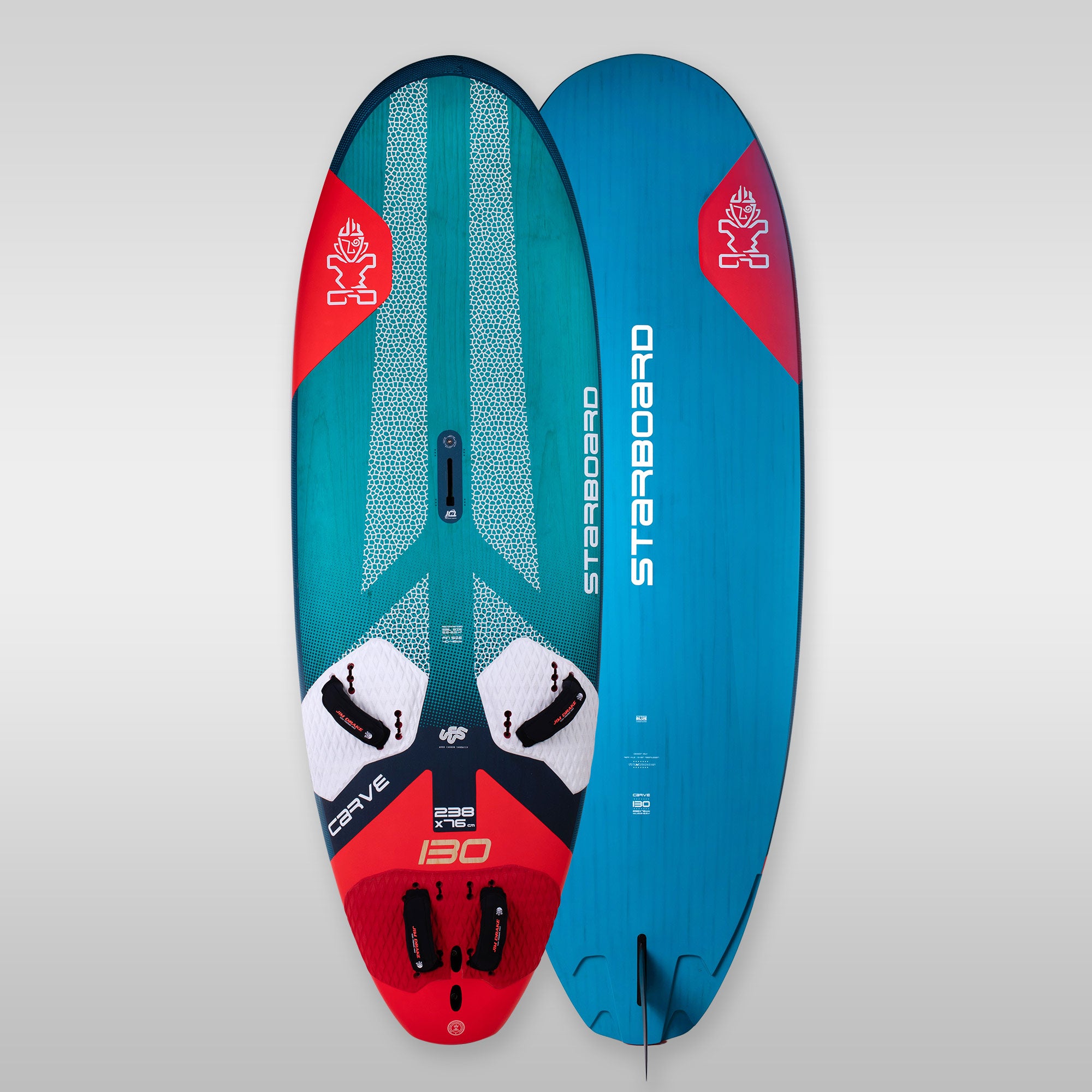 Blue Starboard CARVE 2027 Board Freeride Windsurfing Board