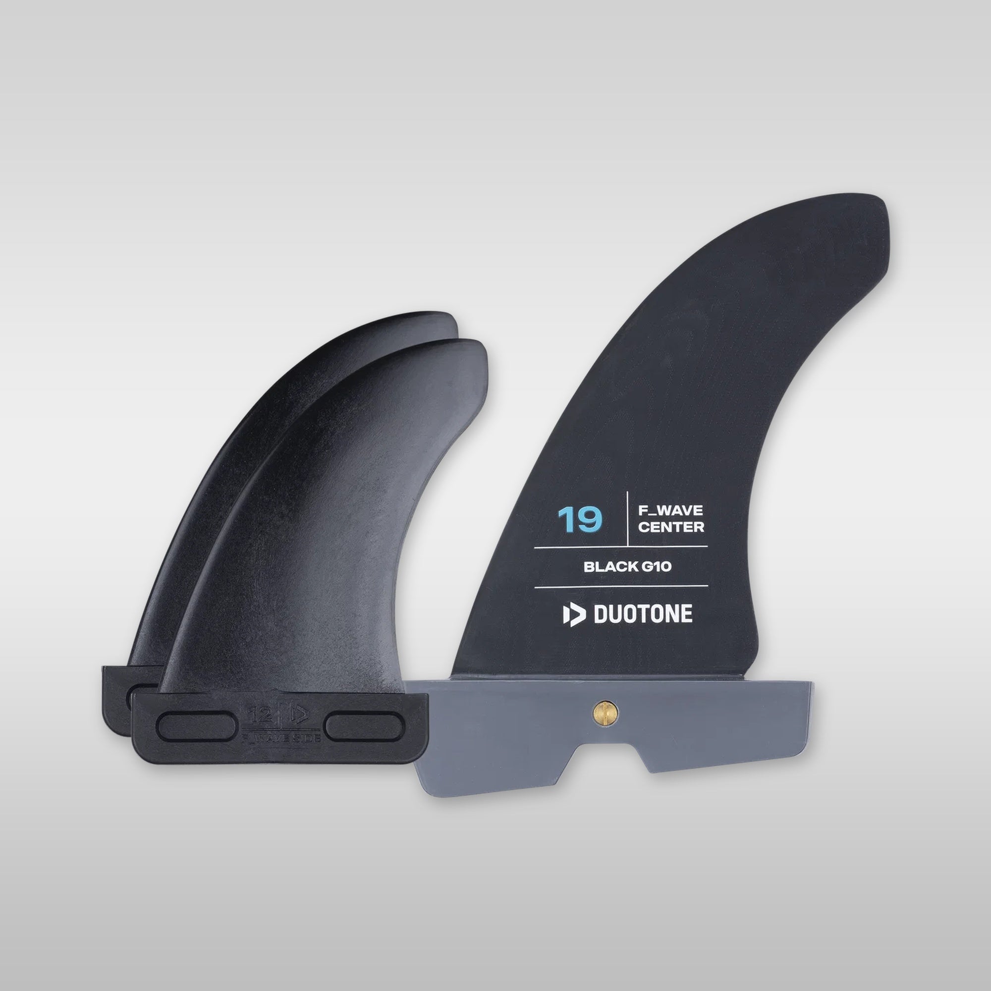 Duotone Finnen Set Tri (Slot/US) 3-teilig windsurfing board wave fins