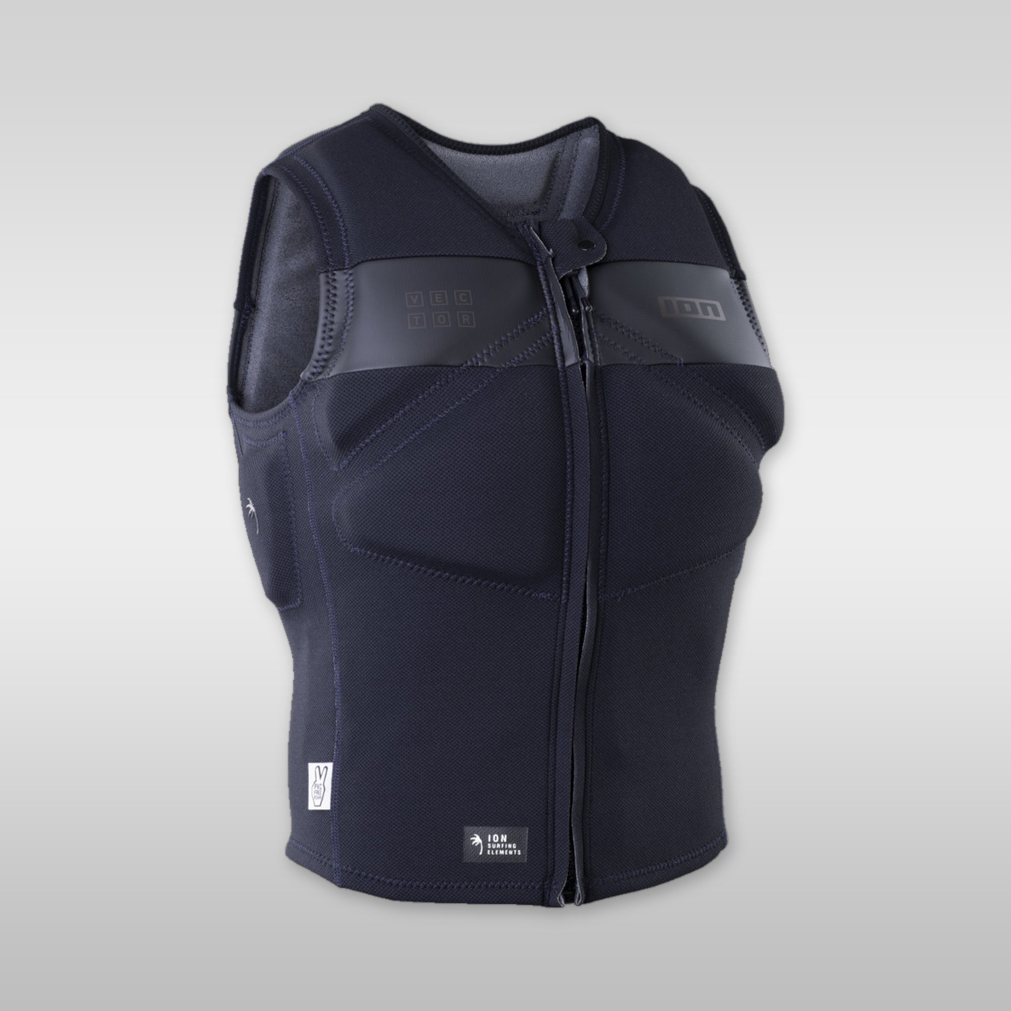 ion vector vest select front zip men prallschutzweste