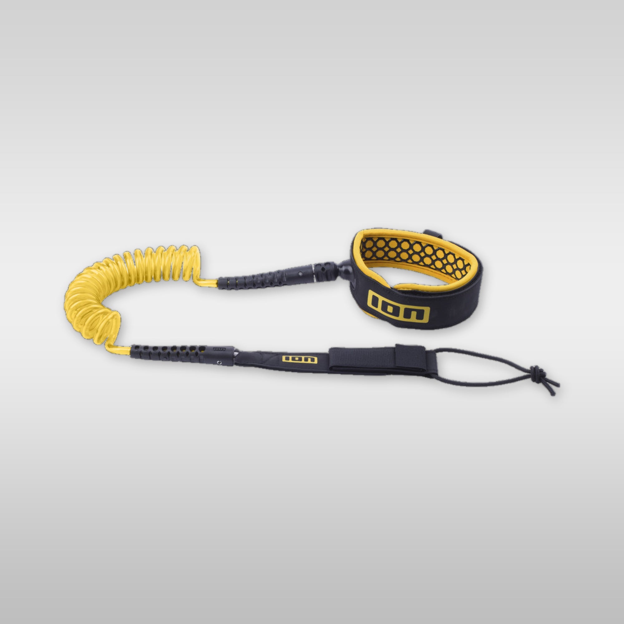 ION Wing Board Leash Core Coiled Knee