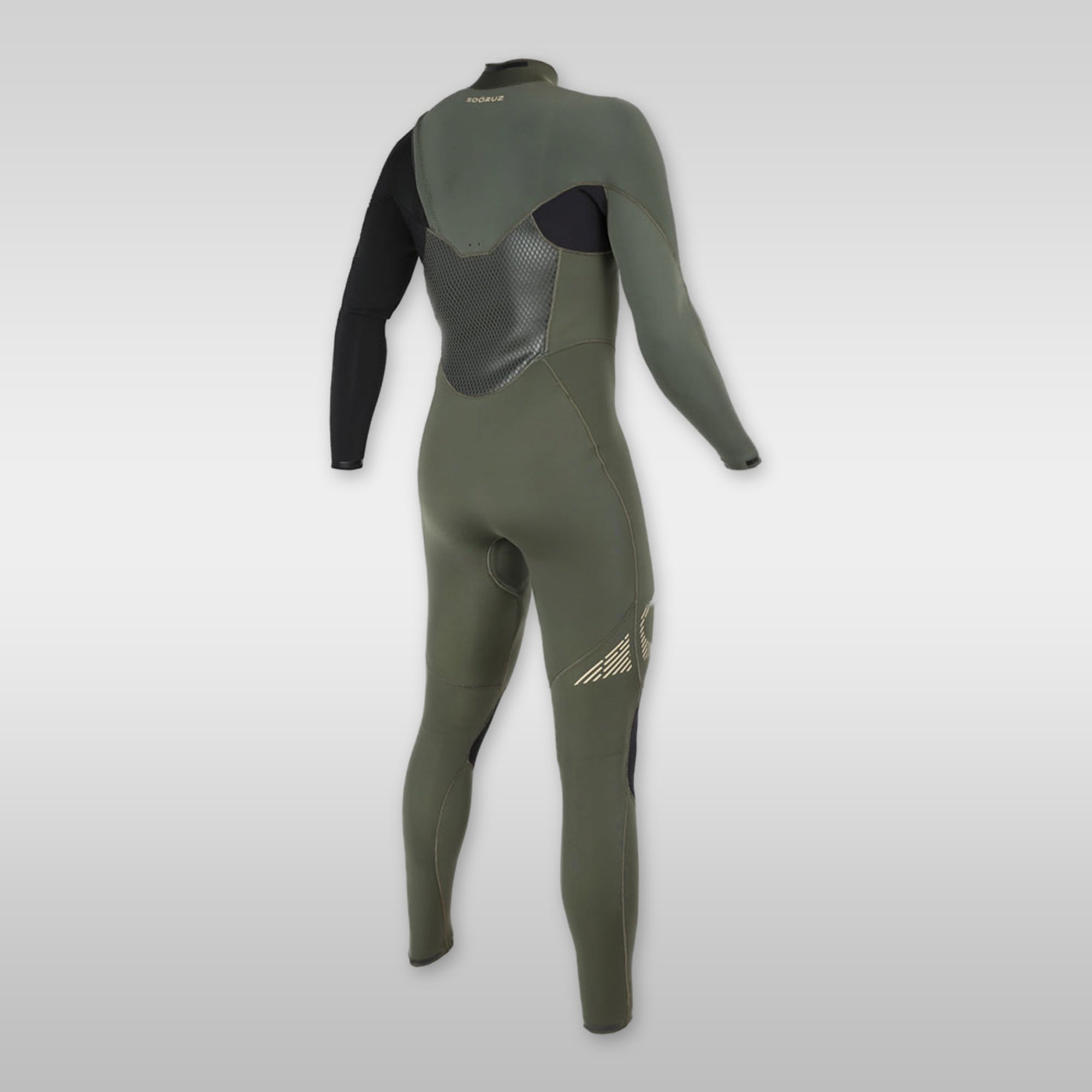 Soöruz Fighter Army 4/3mm Chest-Zip Wetsuit for Men